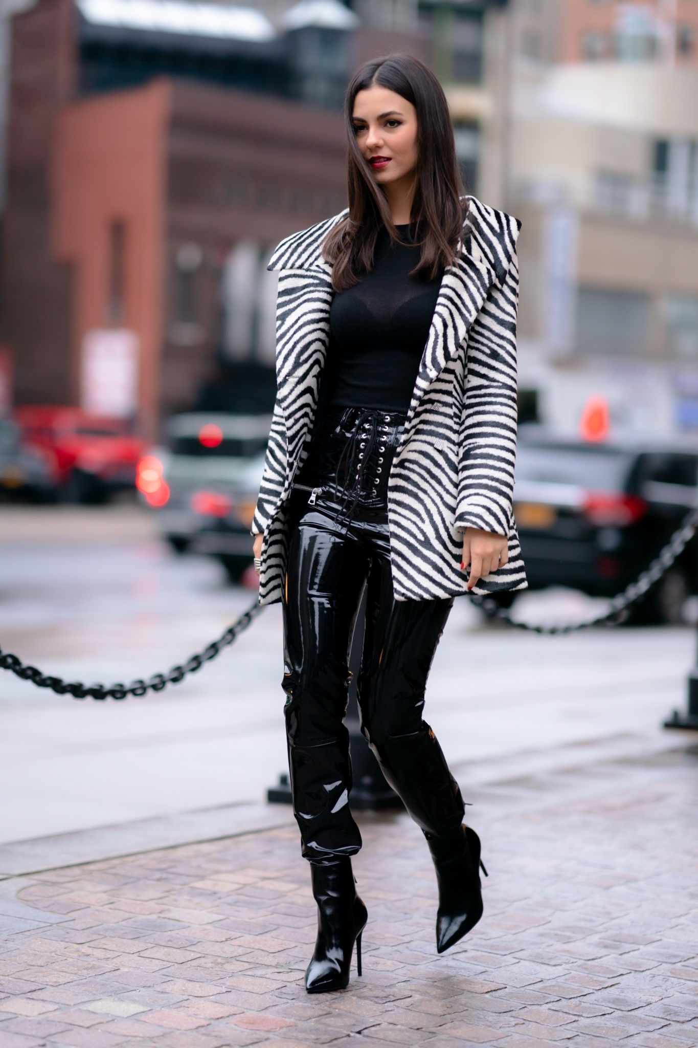 Victoria Justice out in Tribeca