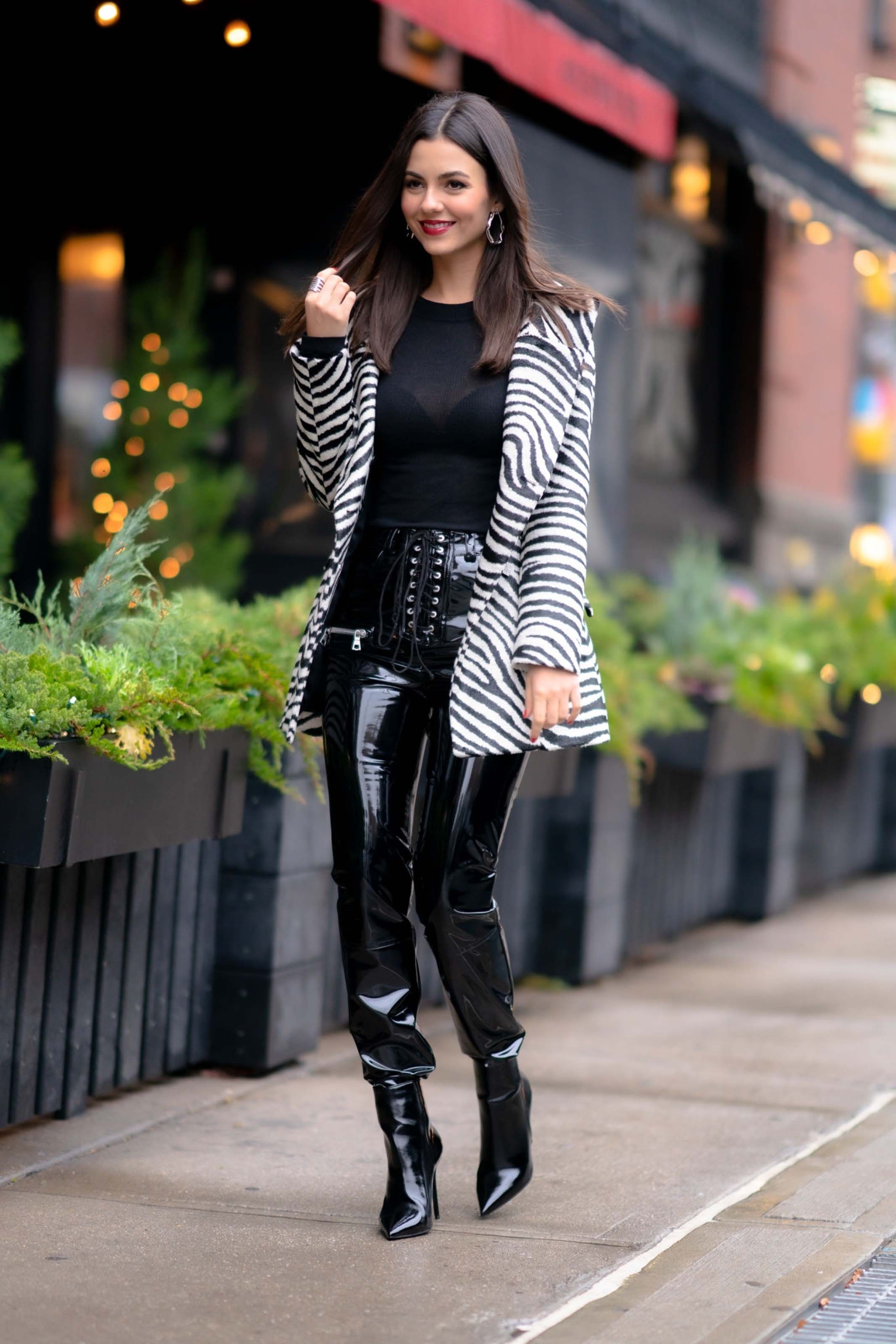 Victoria Justice out in Tribeca