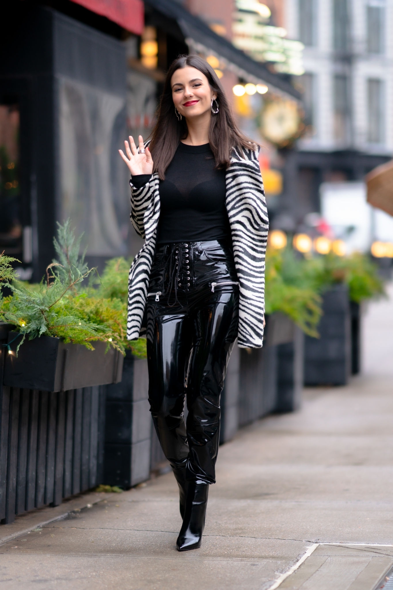 Victoria Justice out in Tribeca