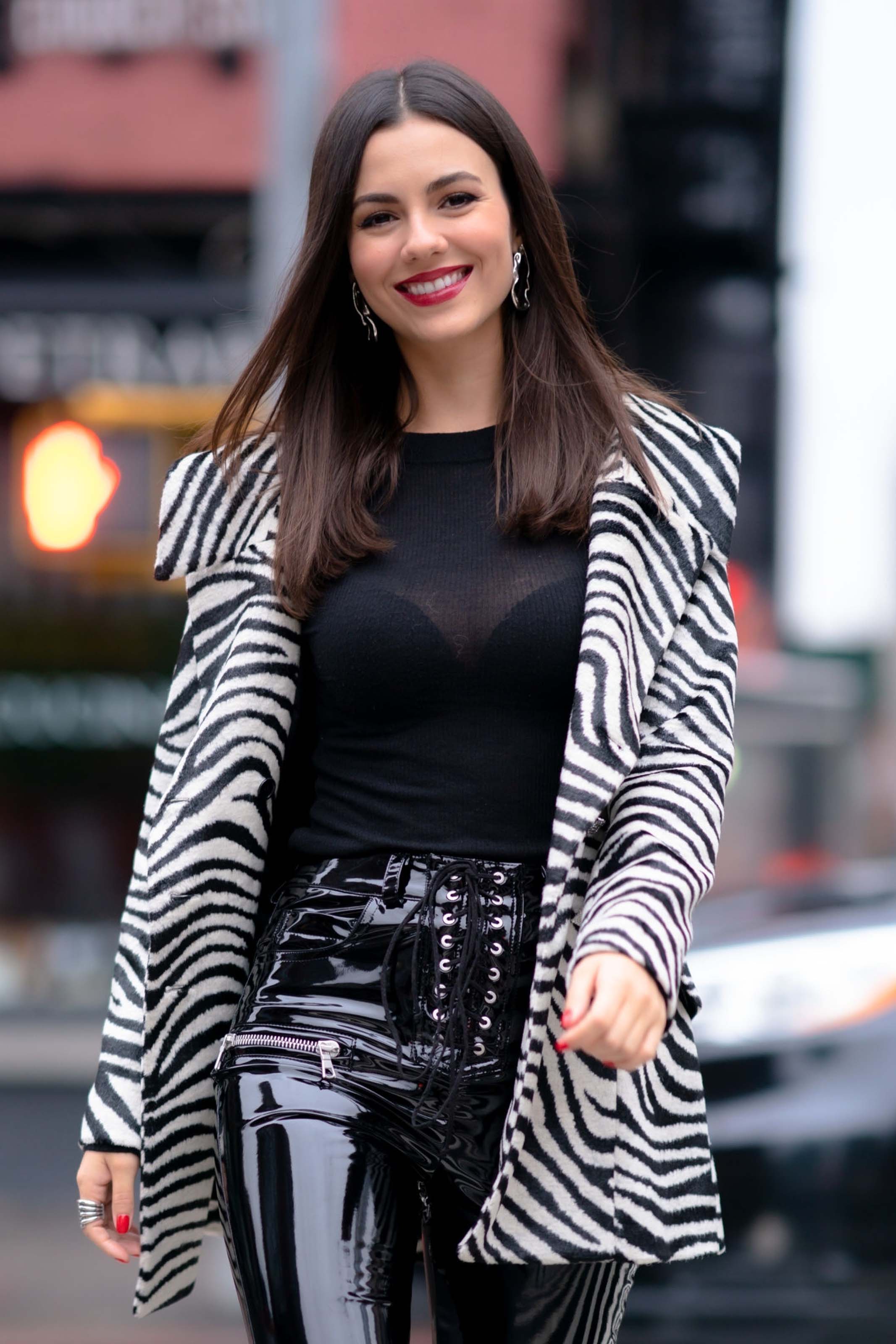 Victoria Justice out in Tribeca