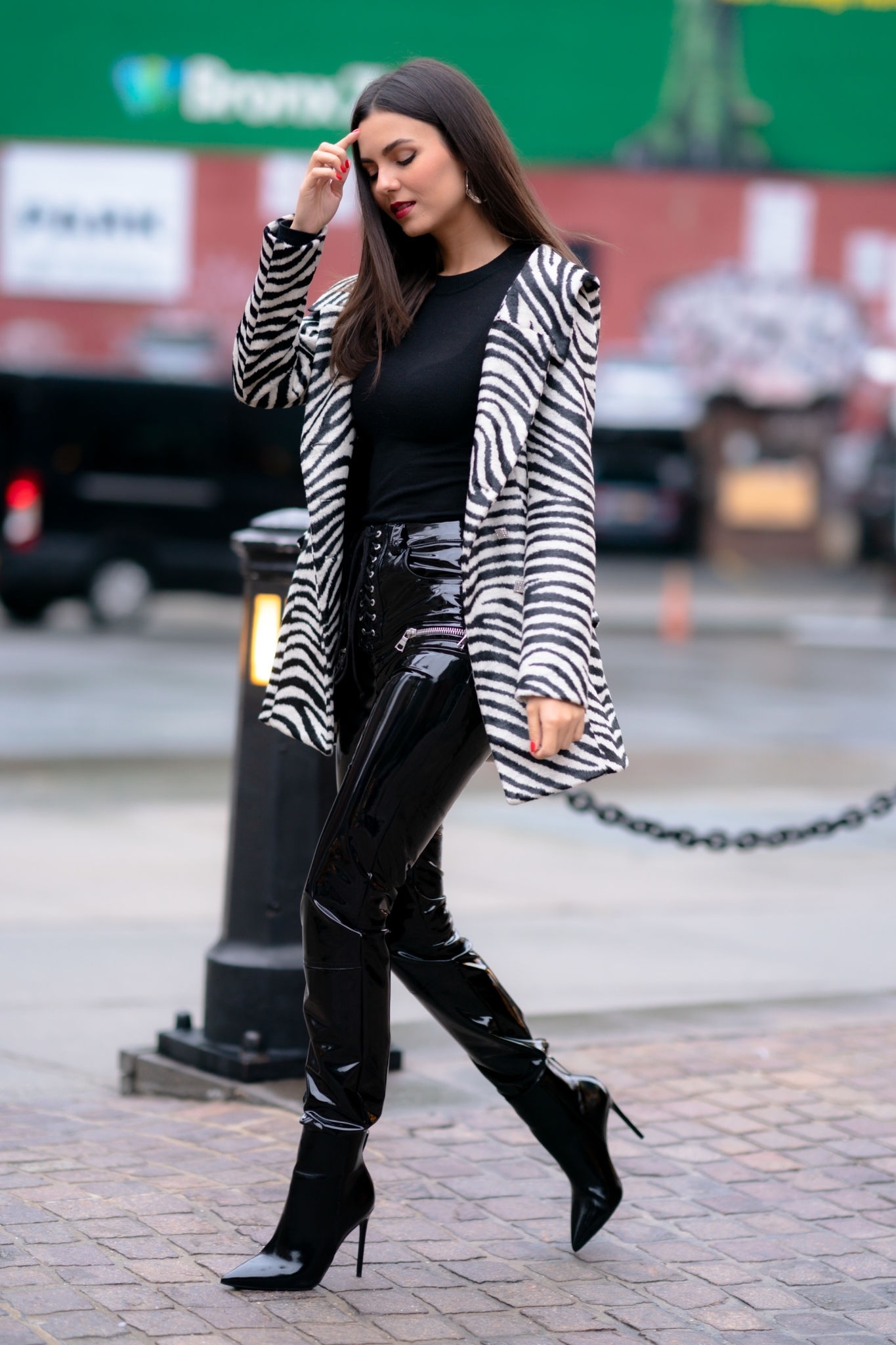 Victoria Justice out in Tribeca