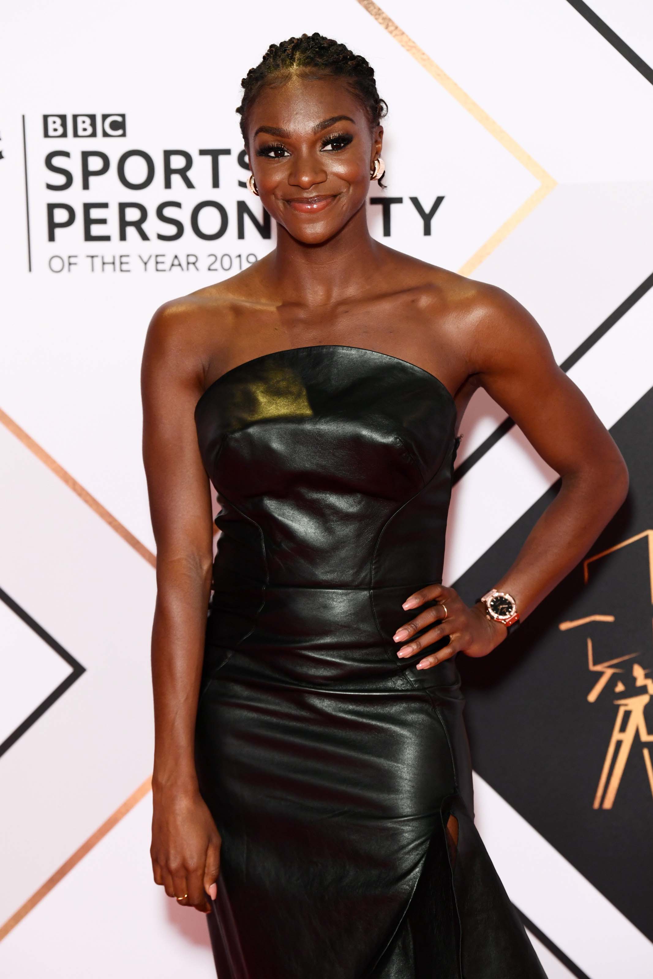 Dina Asher Smith attends BBC Sports Personality of the Year