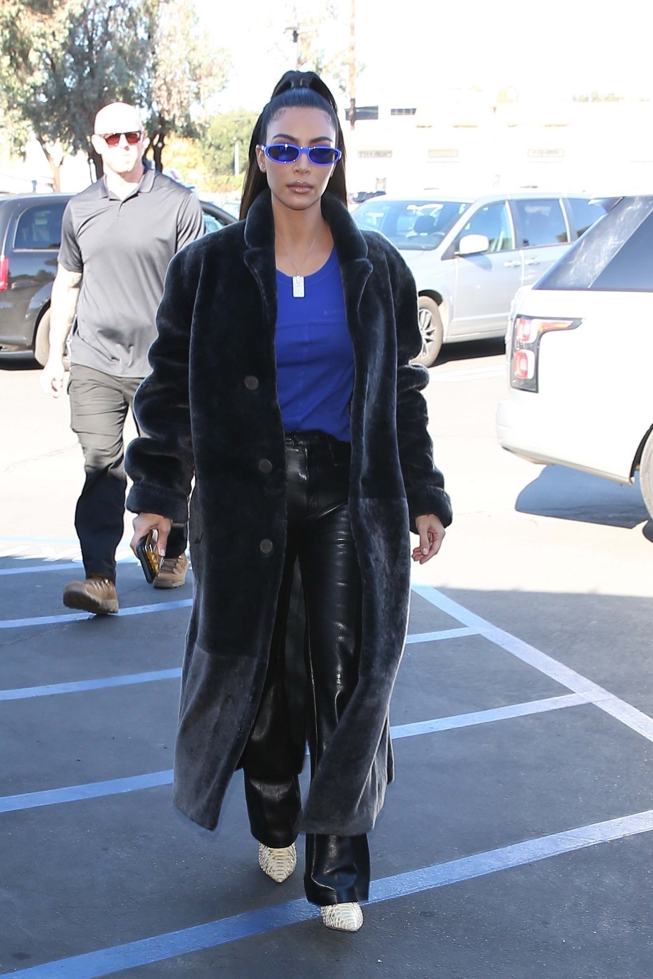 Kim Kardashian out to lunch