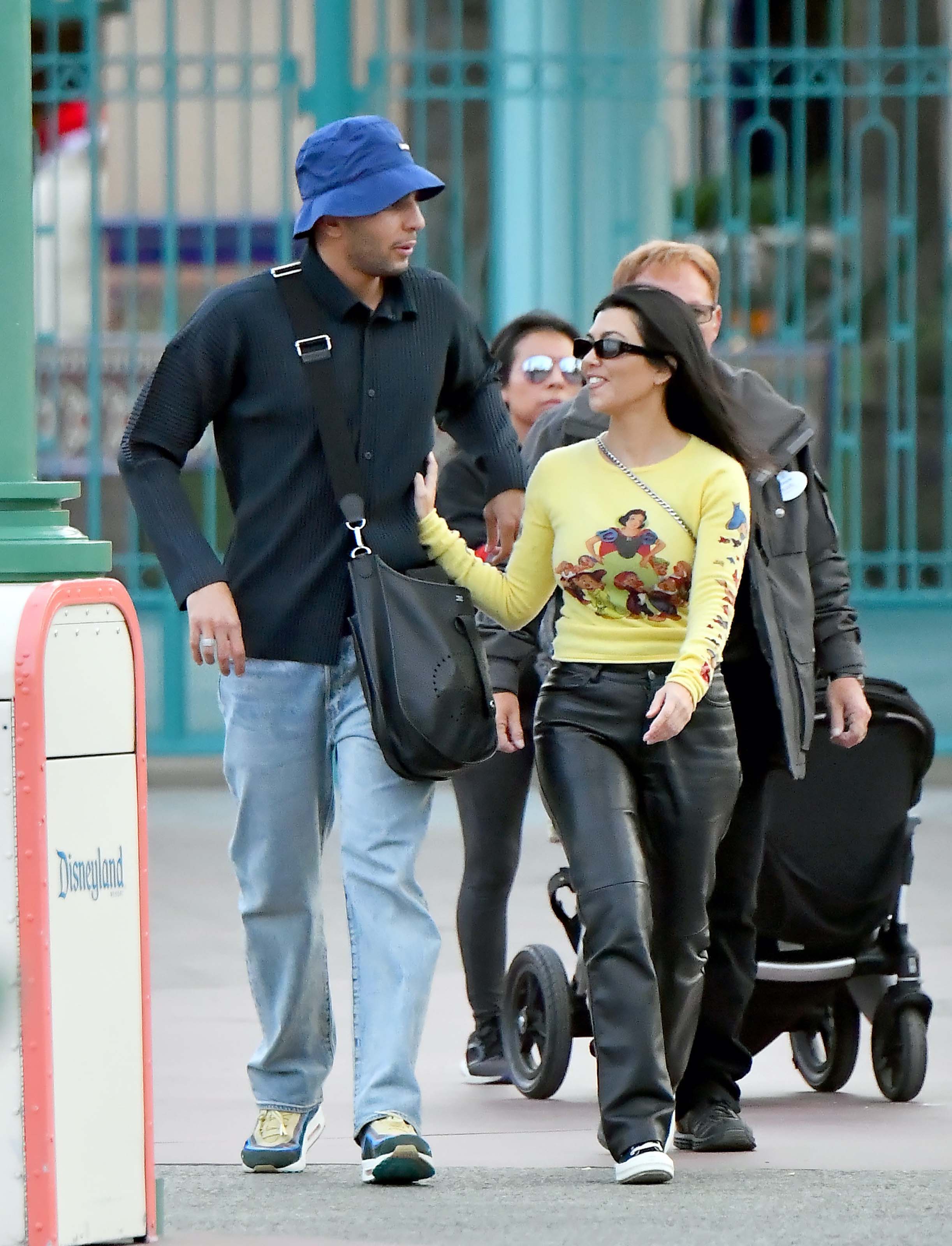 Kourtney Kardashian attends Disneyland
