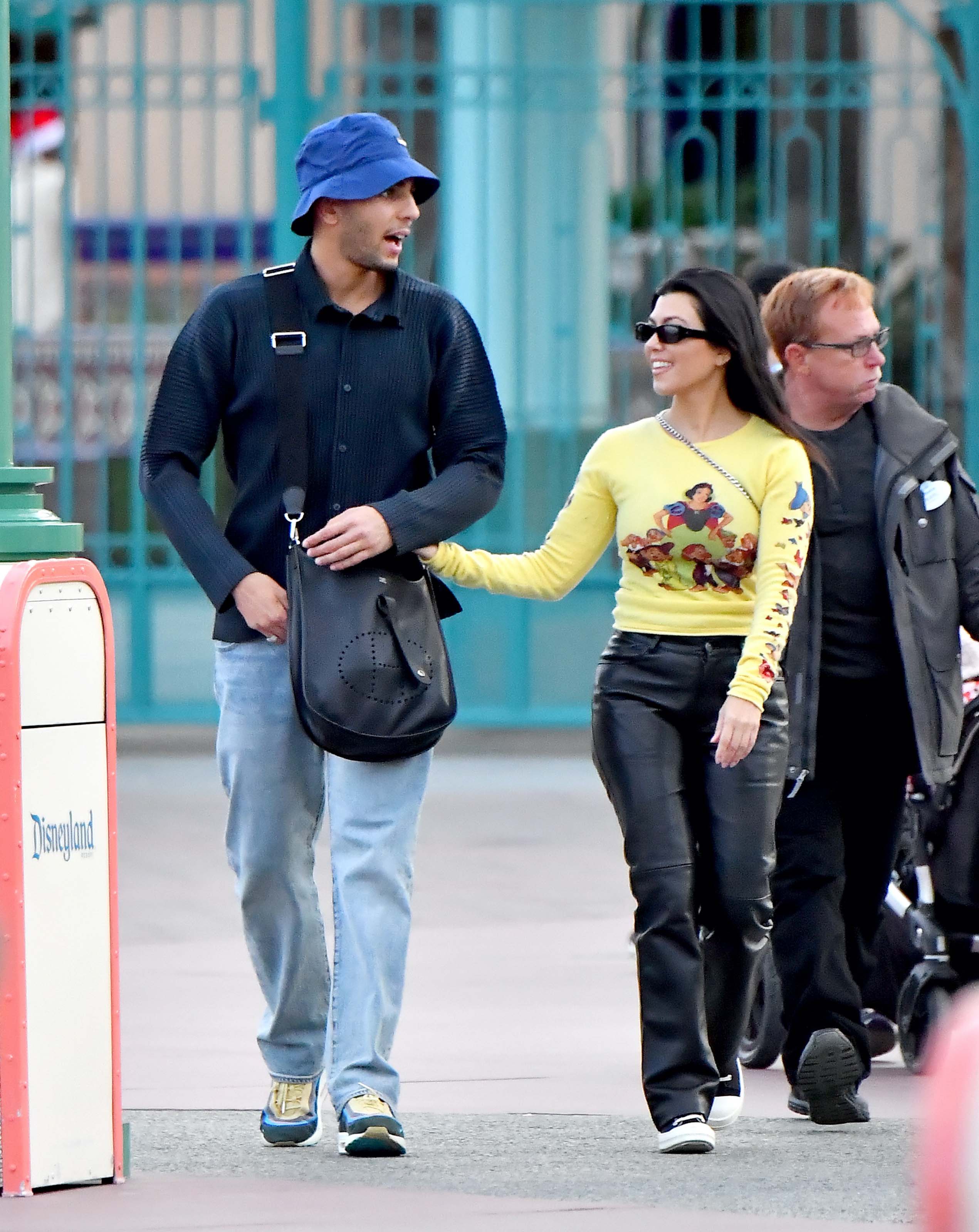 Kourtney Kardashian attends Disneyland