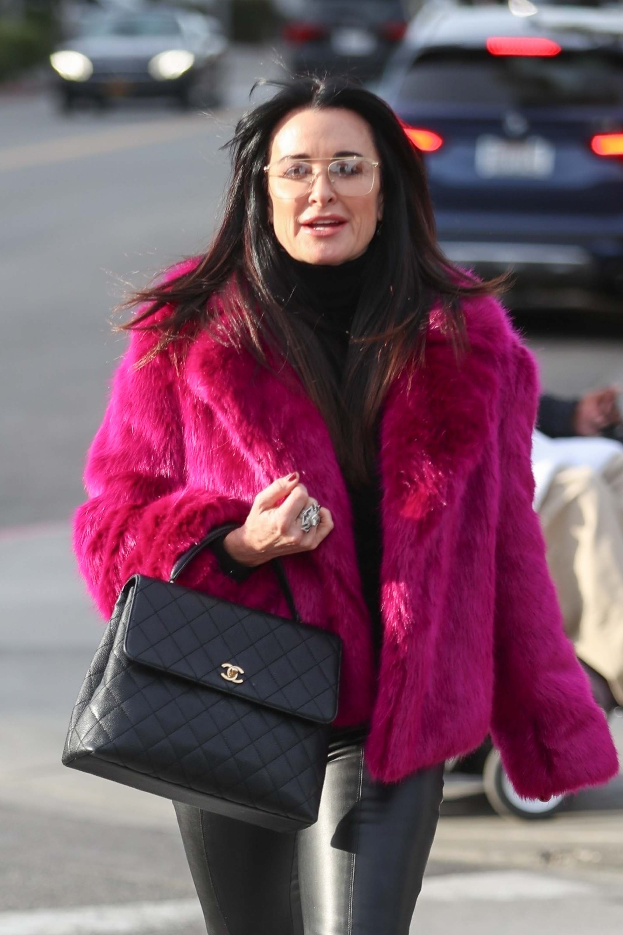 Kyle Richards X-mas shopping