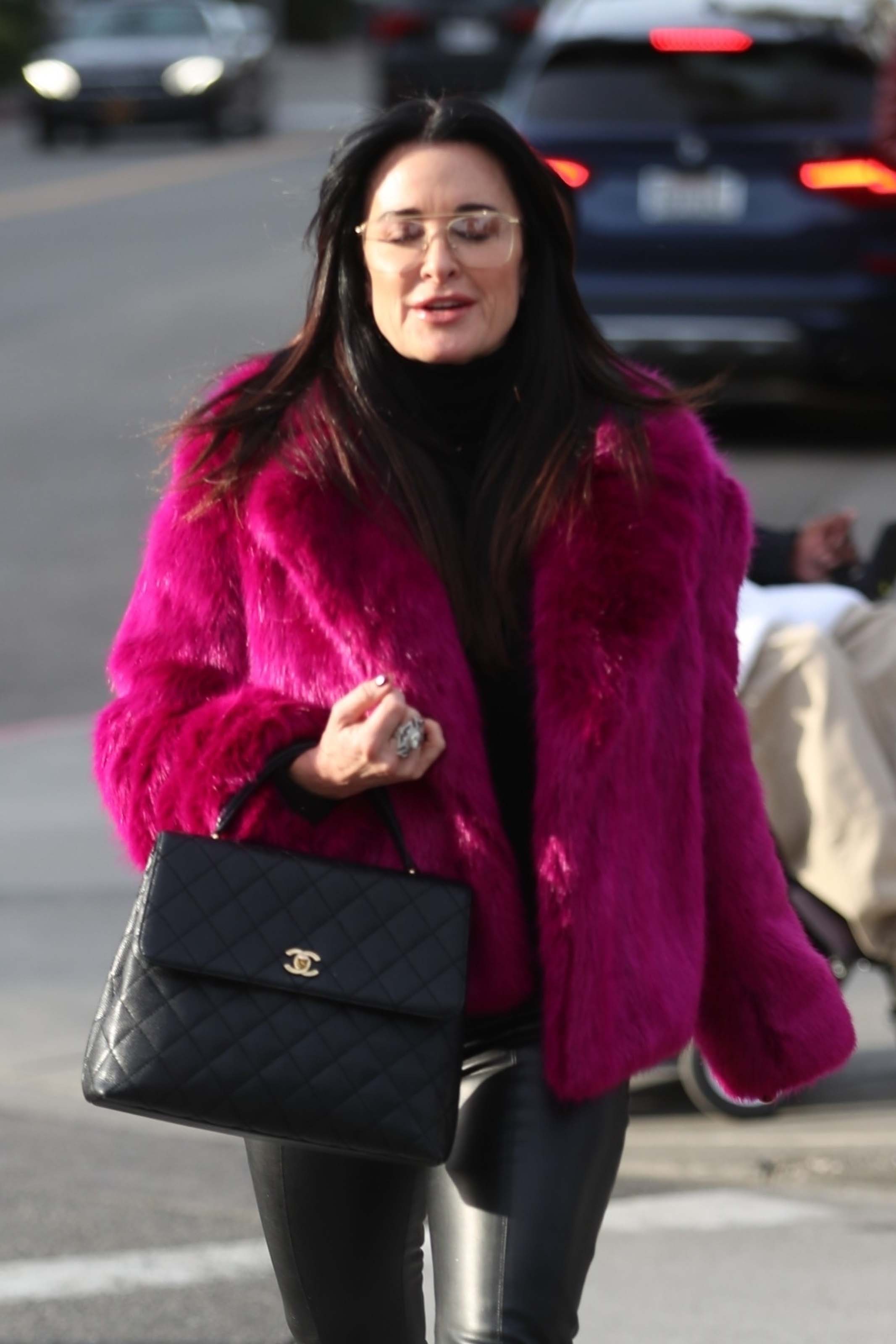 Kyle Richards X-mas shopping