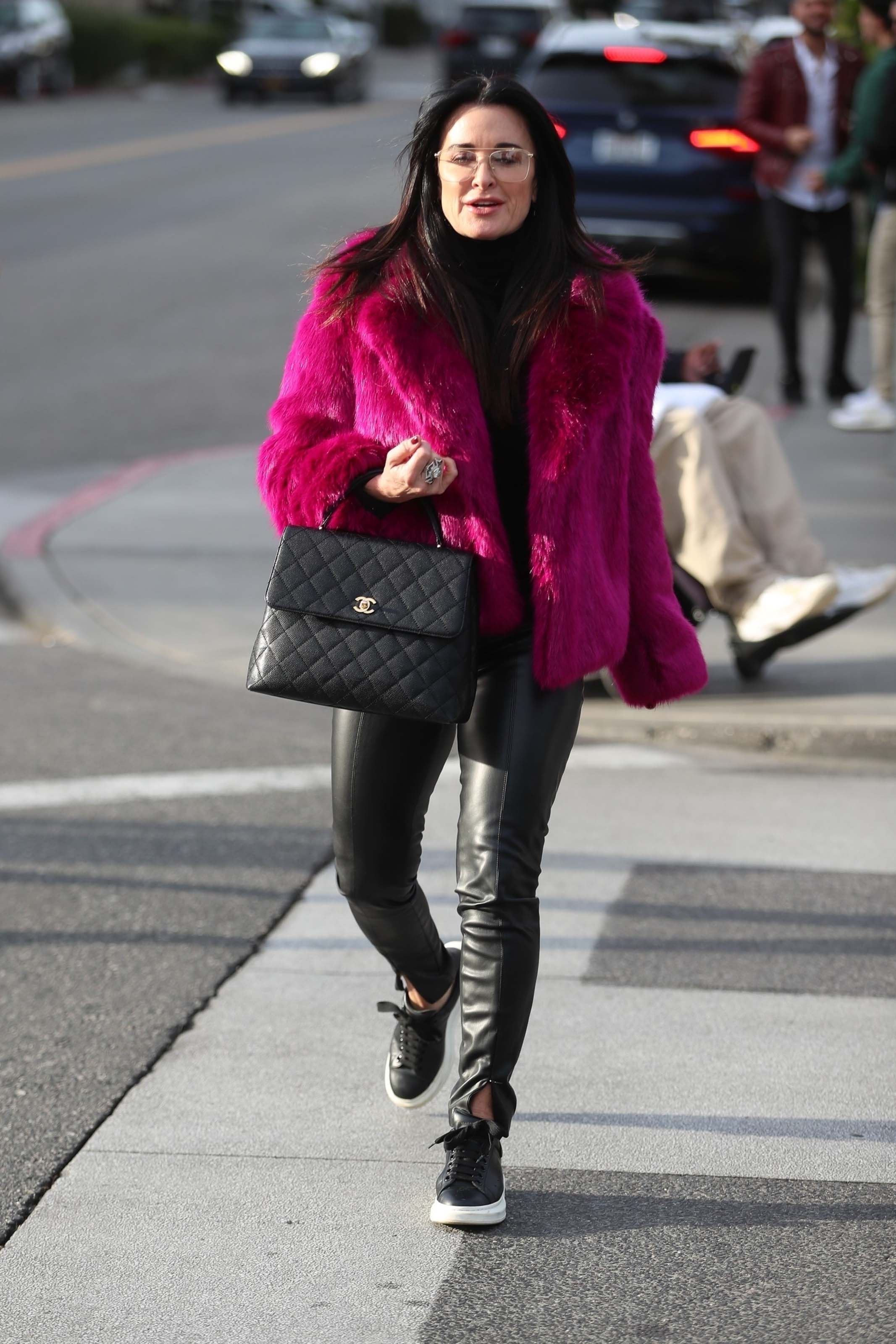 Kyle Richards X-mas shopping