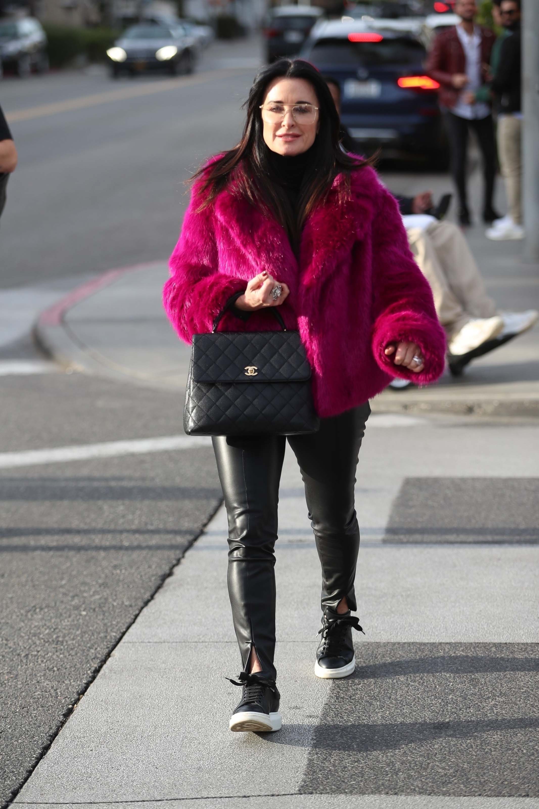 Kyle Richards X-mas shopping