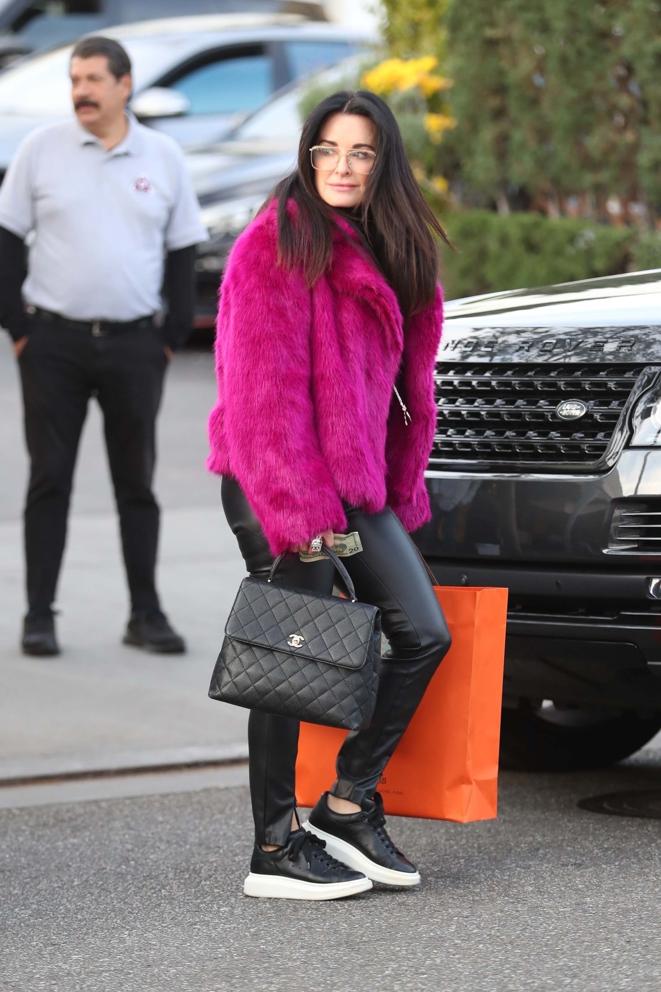 Kyle Richards X-mas shopping