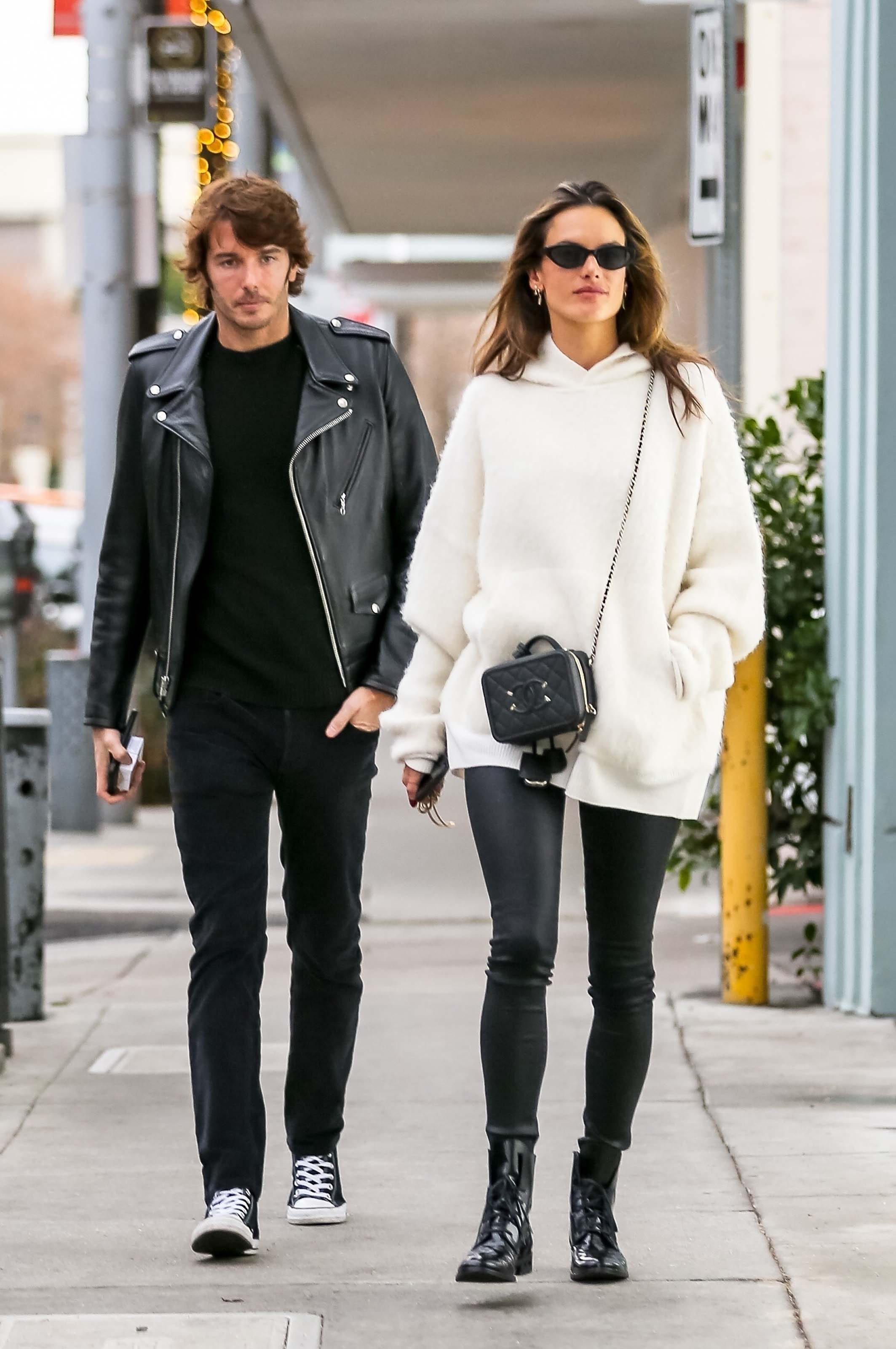 Alessandra Ambrosio out for Christmas shopping