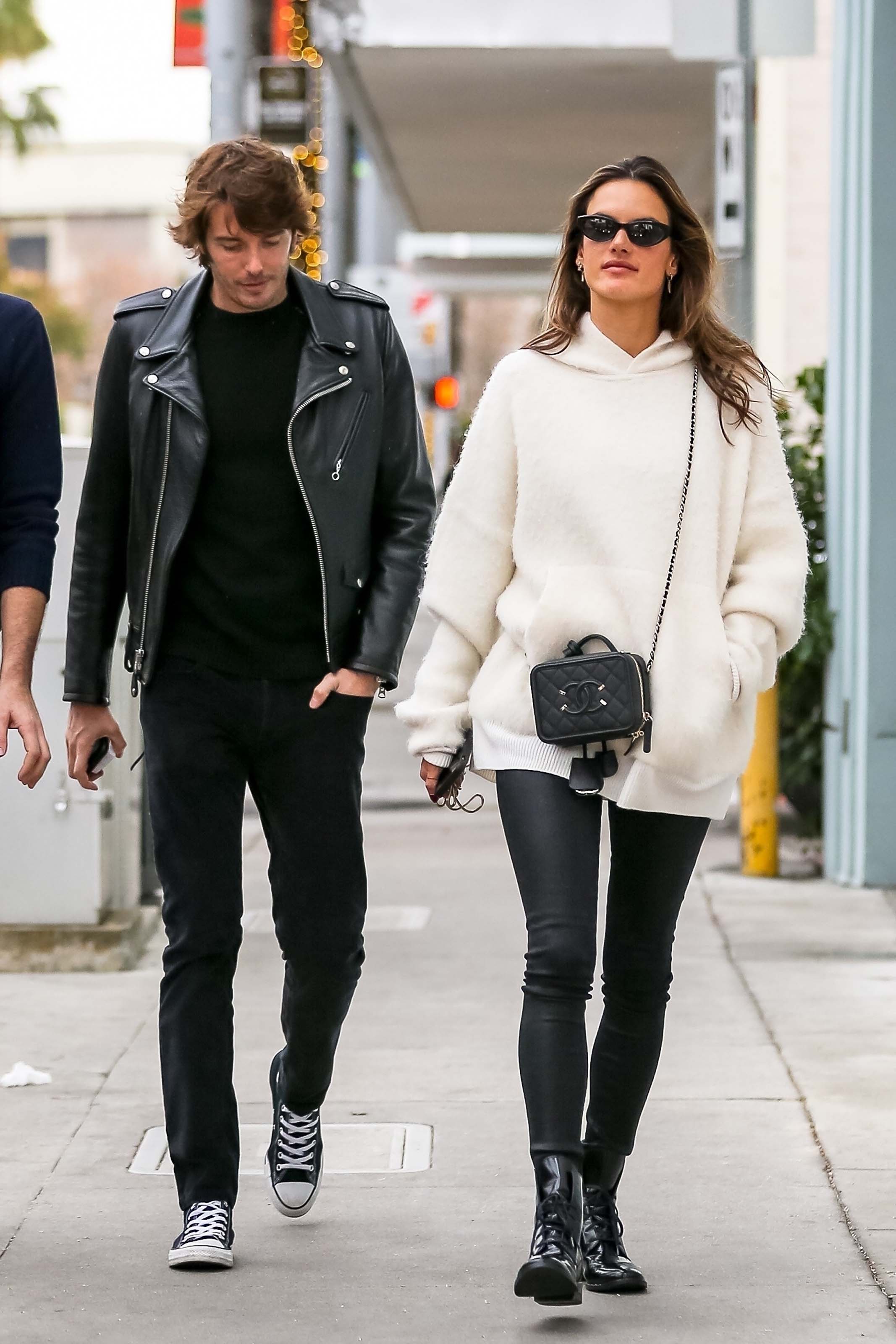 Alessandra Ambrosio out for Christmas shopping