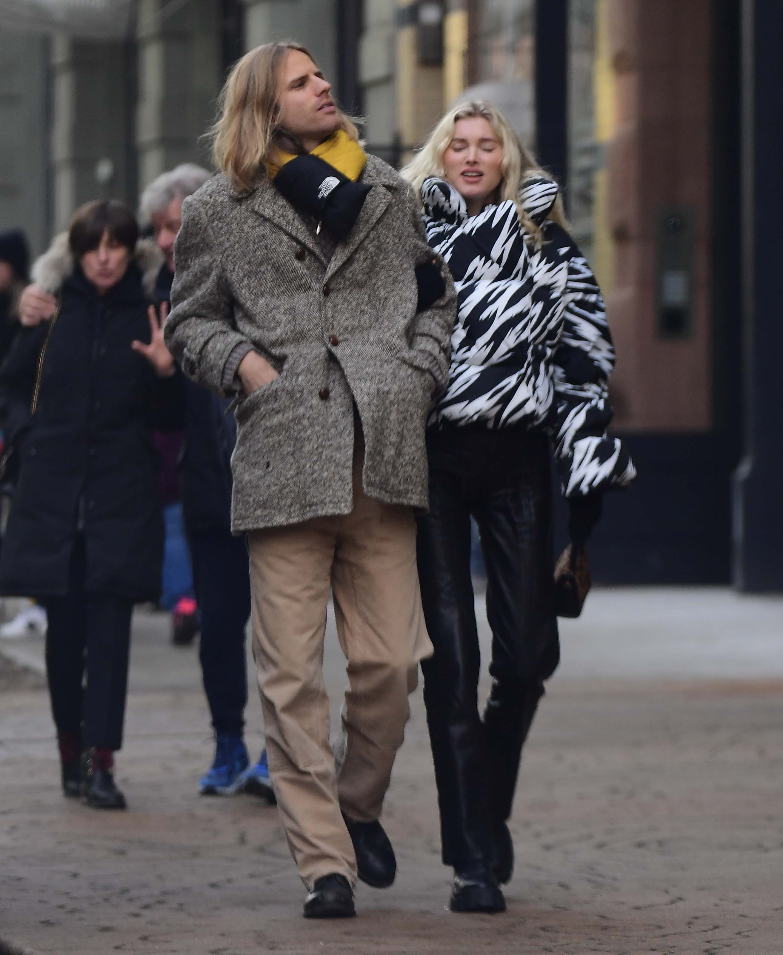 Elsa Hosk out in New Jersey