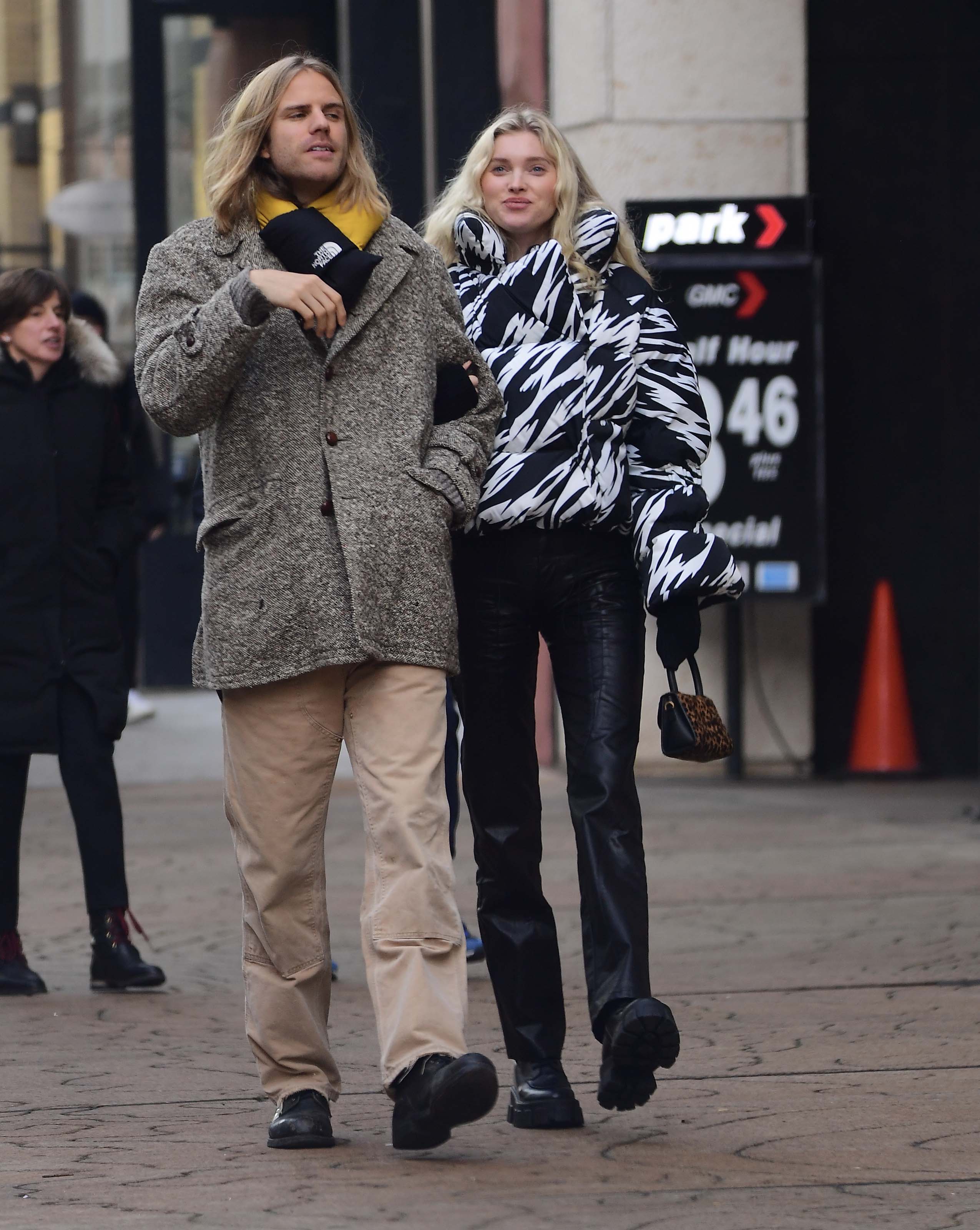 Elsa Hosk out in New Jersey