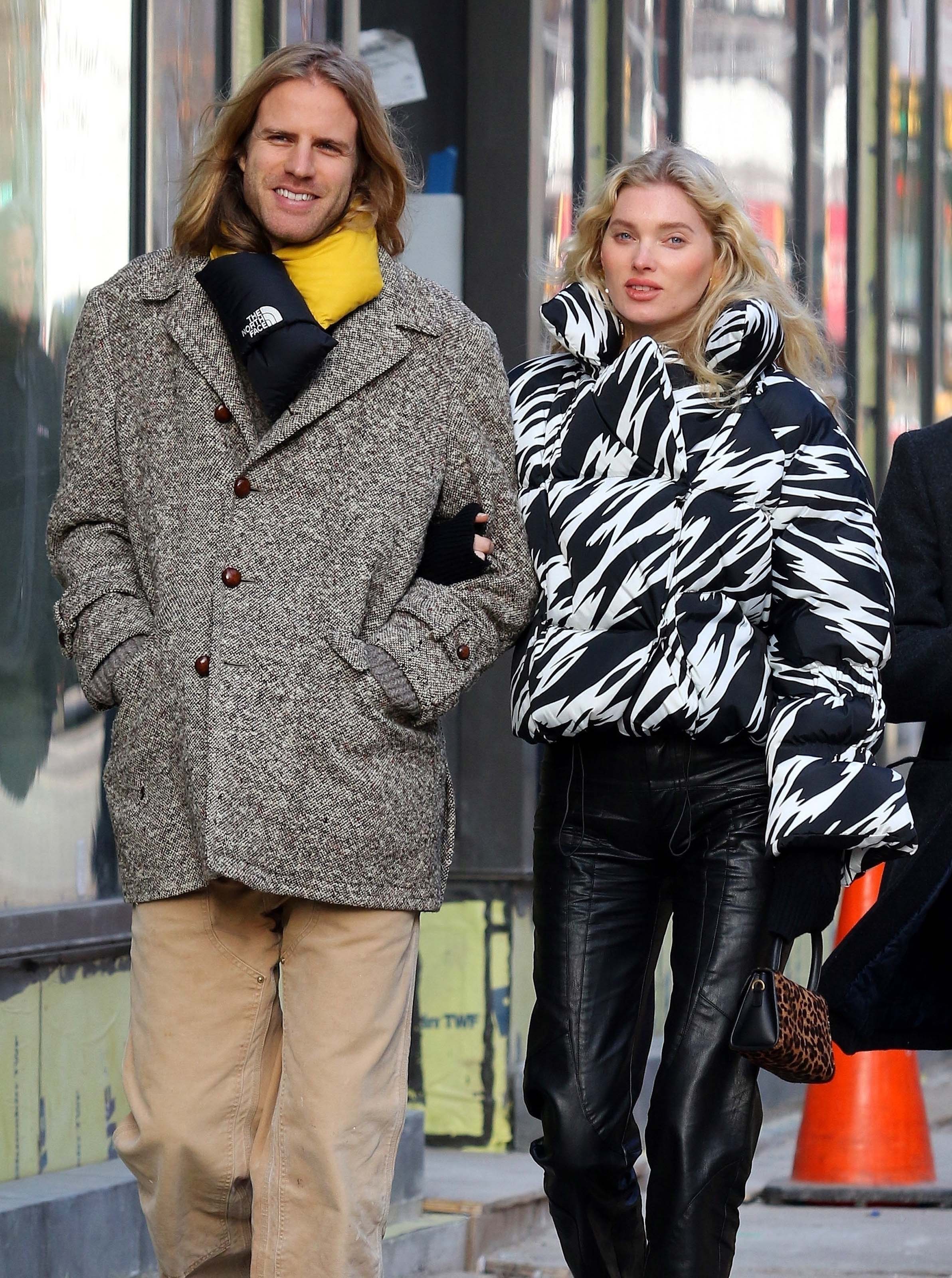 Elsa Hosk out in New Jersey