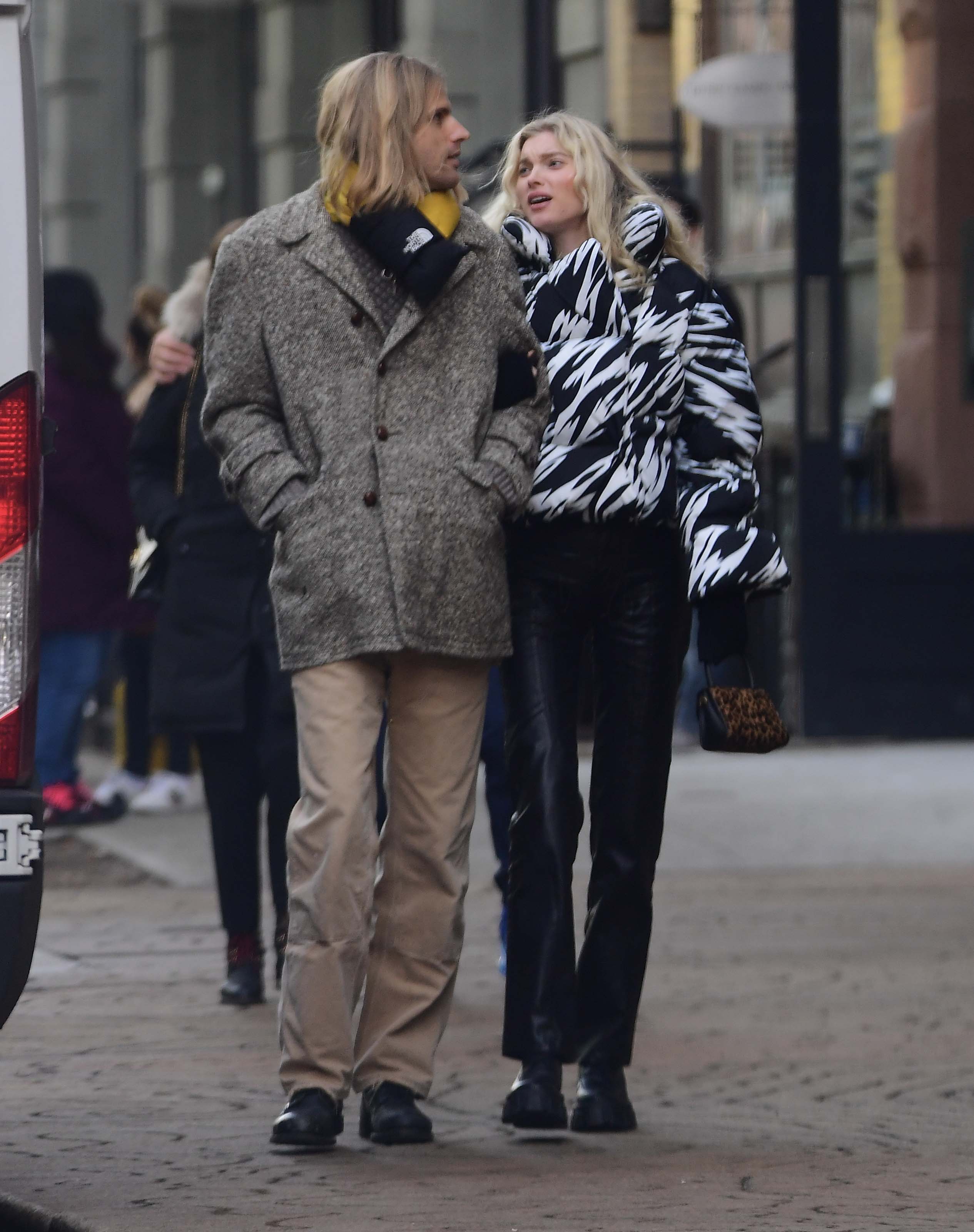 Elsa Hosk out in New Jersey