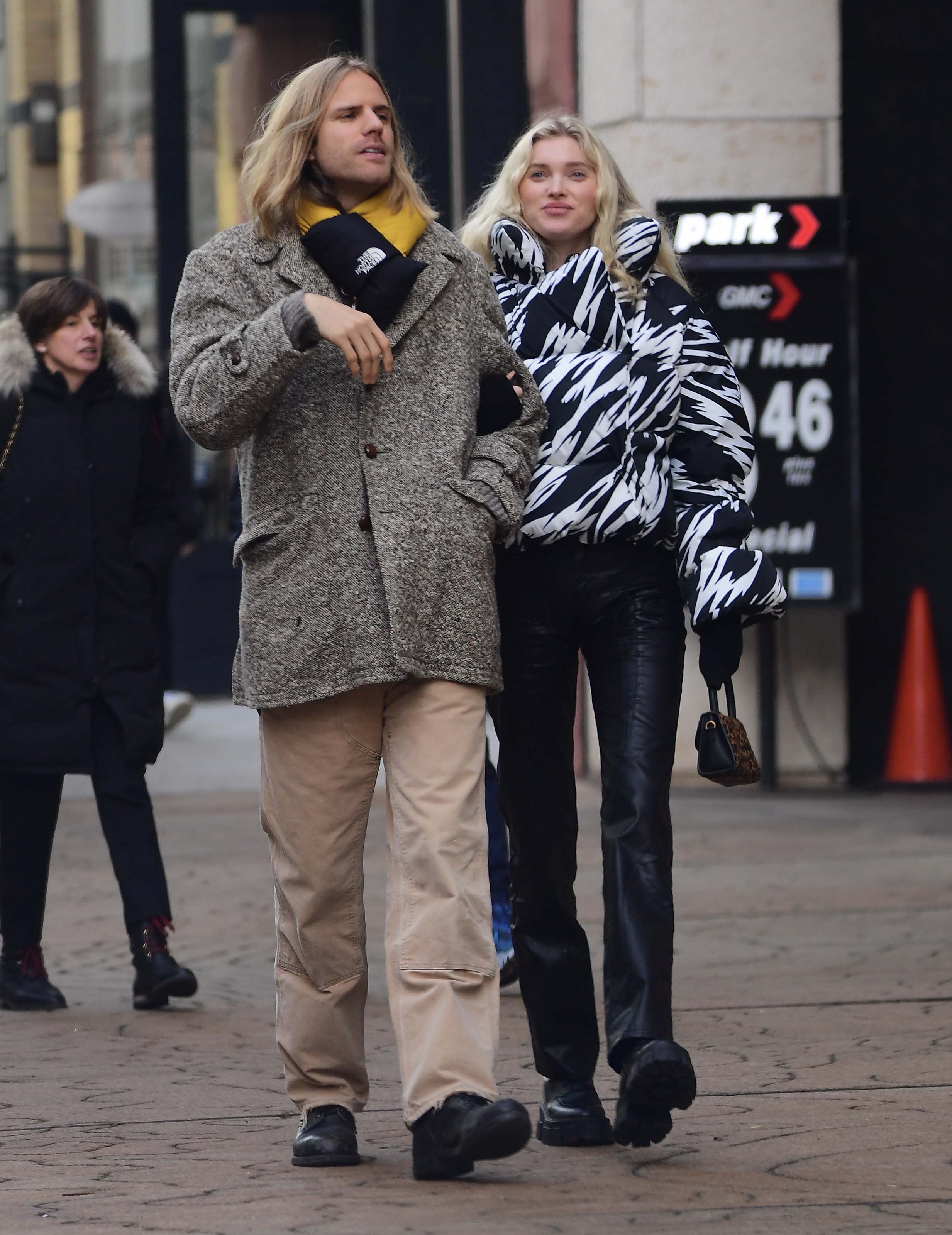 Elsa Hosk out in New Jersey