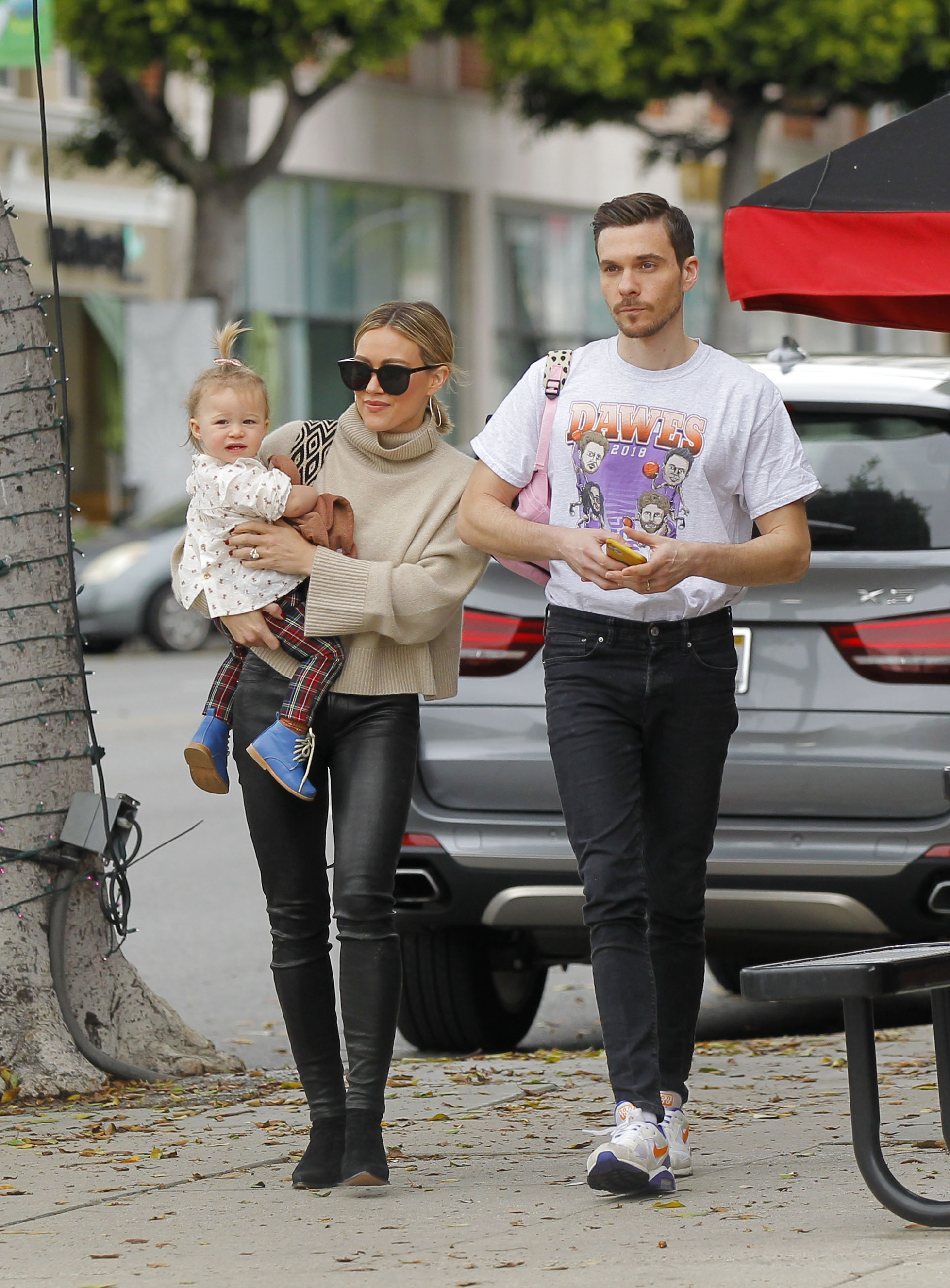 Hilary Duff out for lunch in Beverly Hills