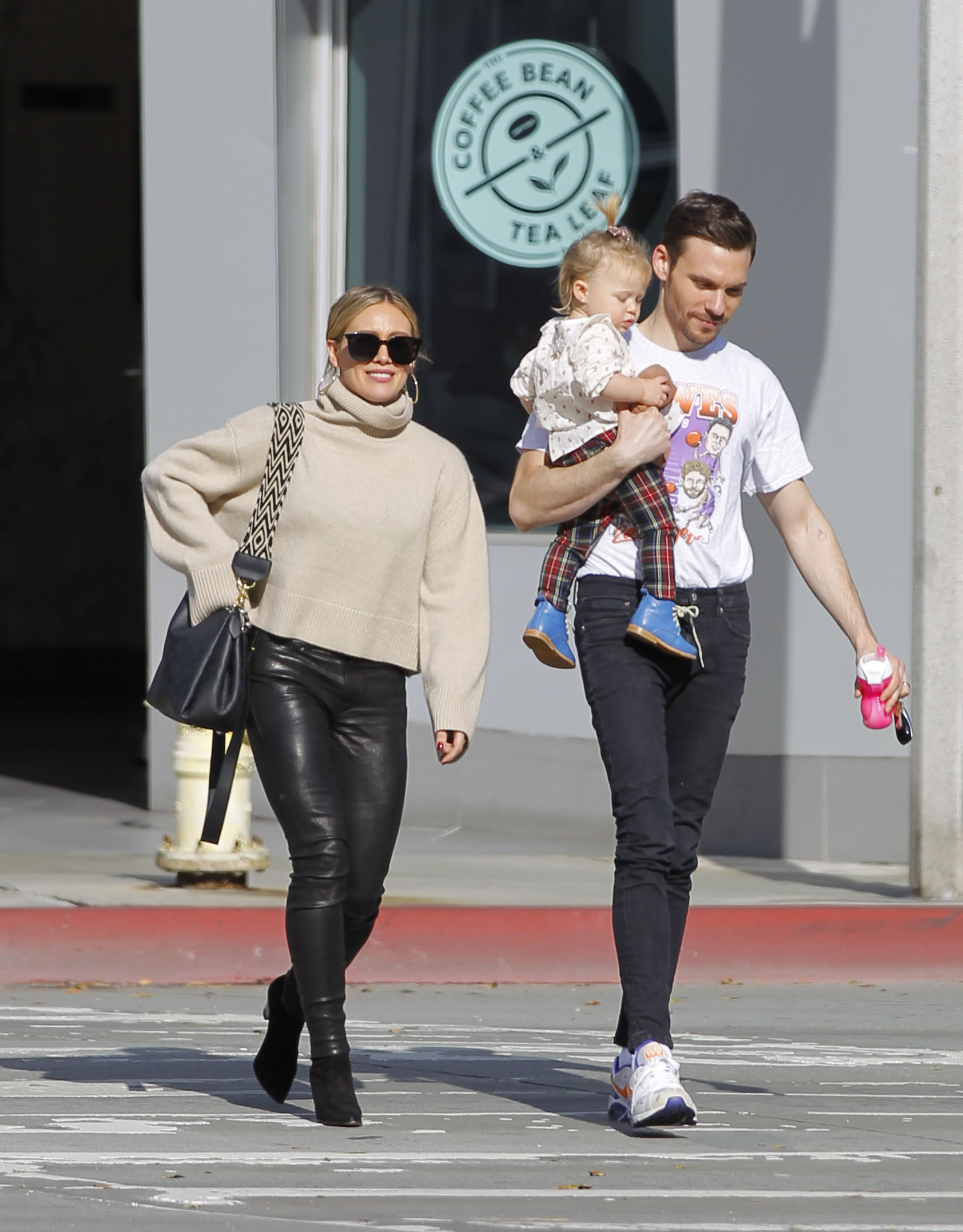 Hilary Duff out for lunch in Beverly Hills