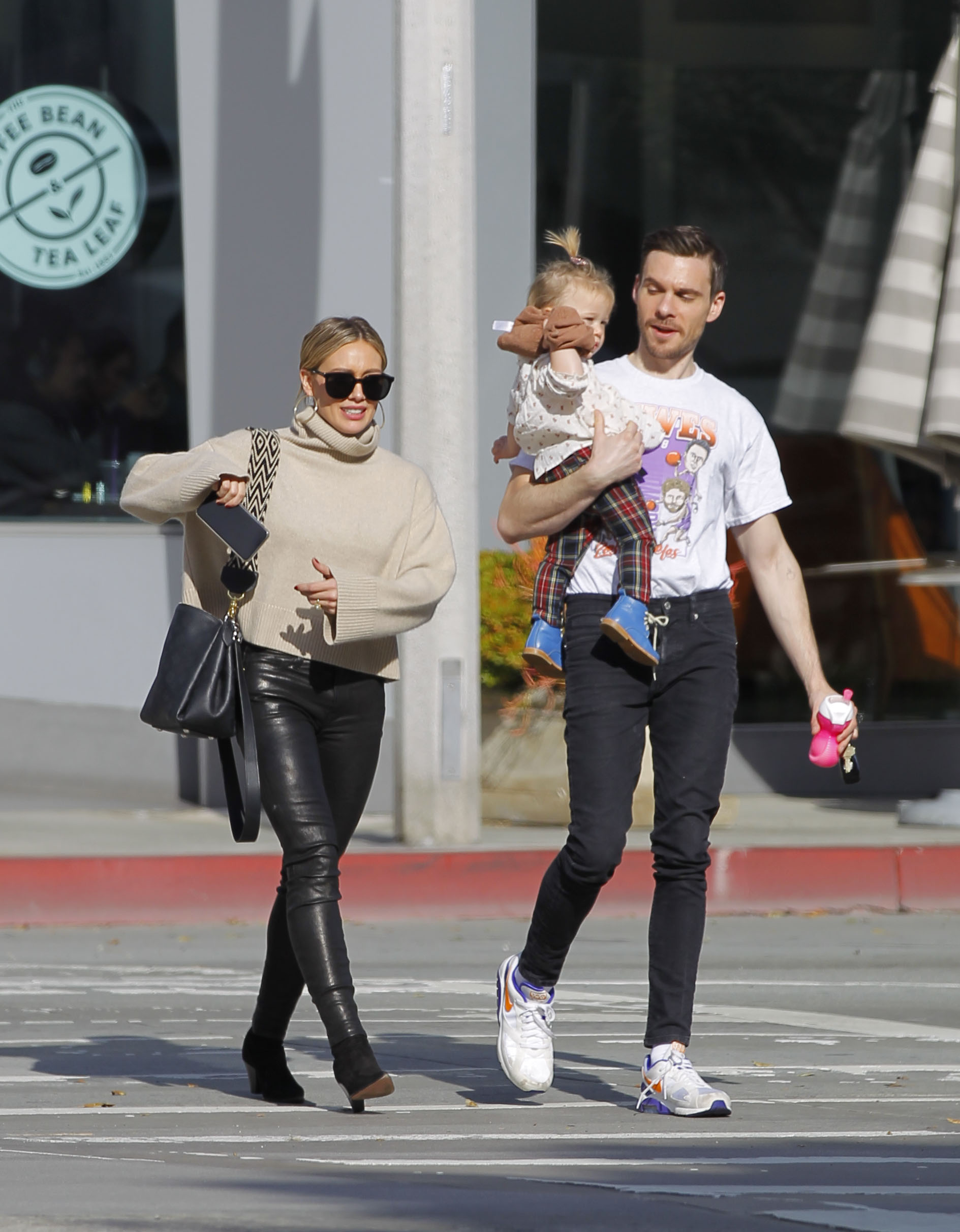 Hilary Duff out for lunch in Beverly Hills