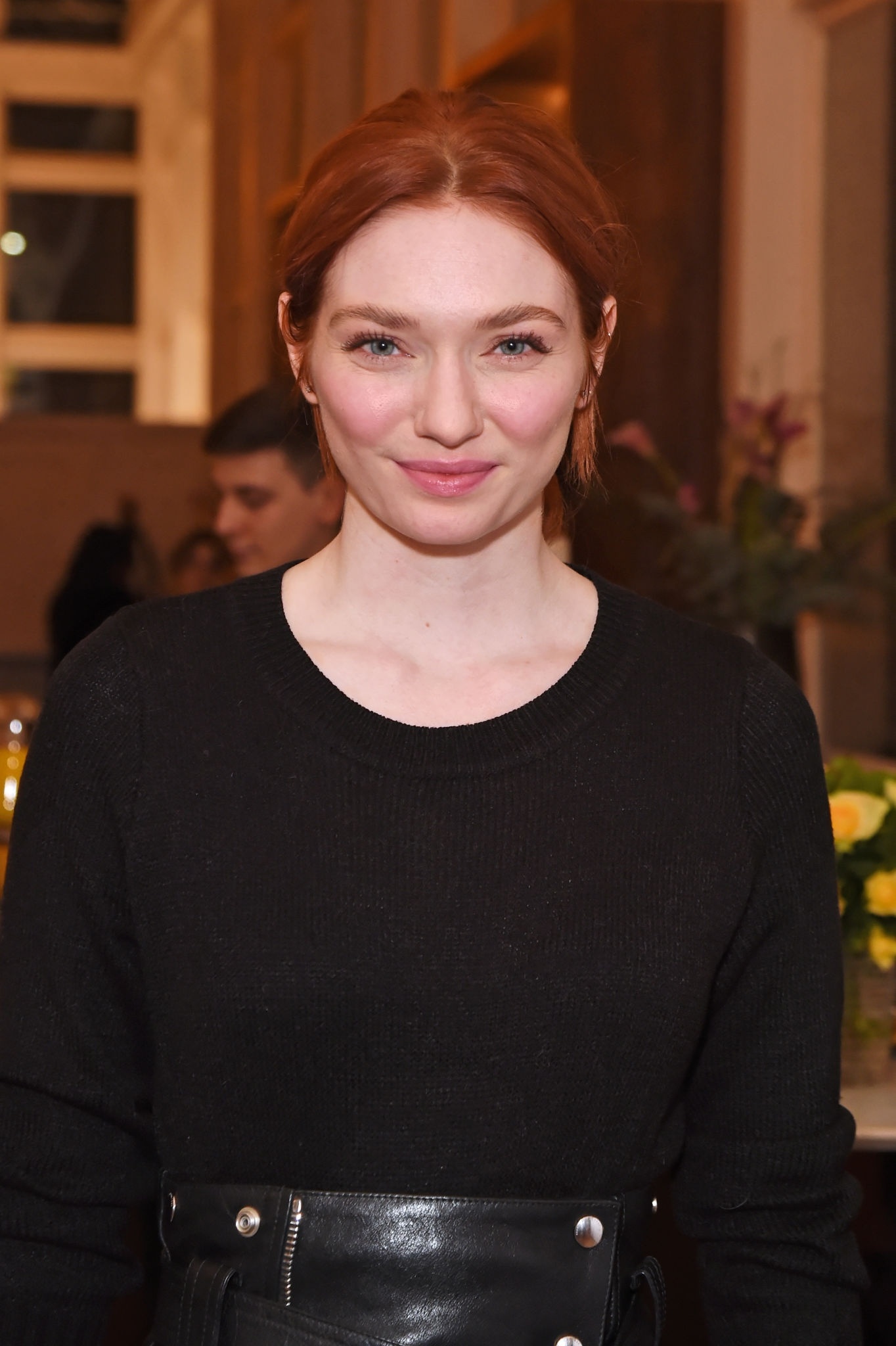 Eleanor Tomlinson attends Press night pre-show reception for ‘La Boheme’