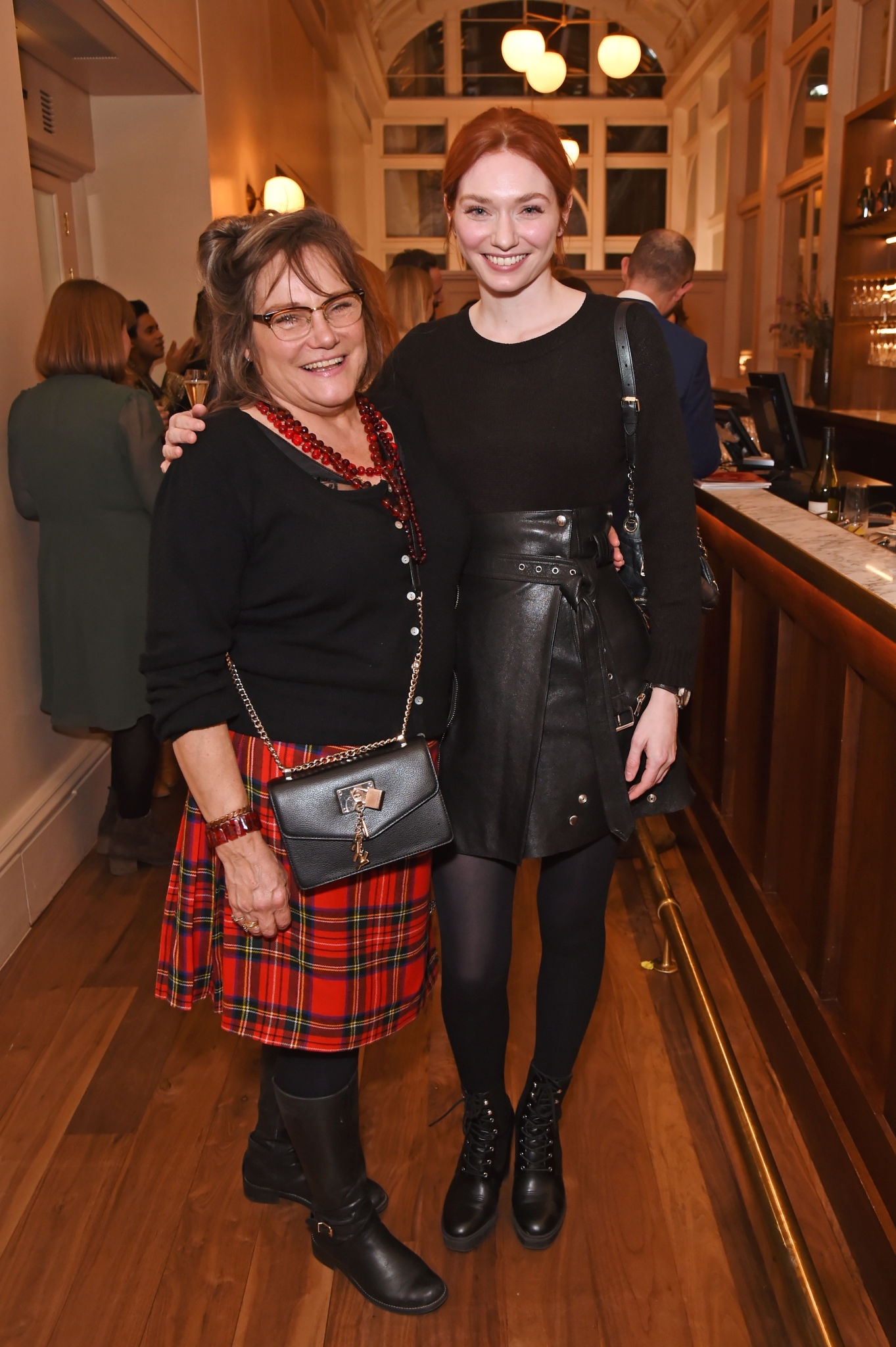 Eleanor Tomlinson attends Press night pre-show reception for ‘La Boheme’