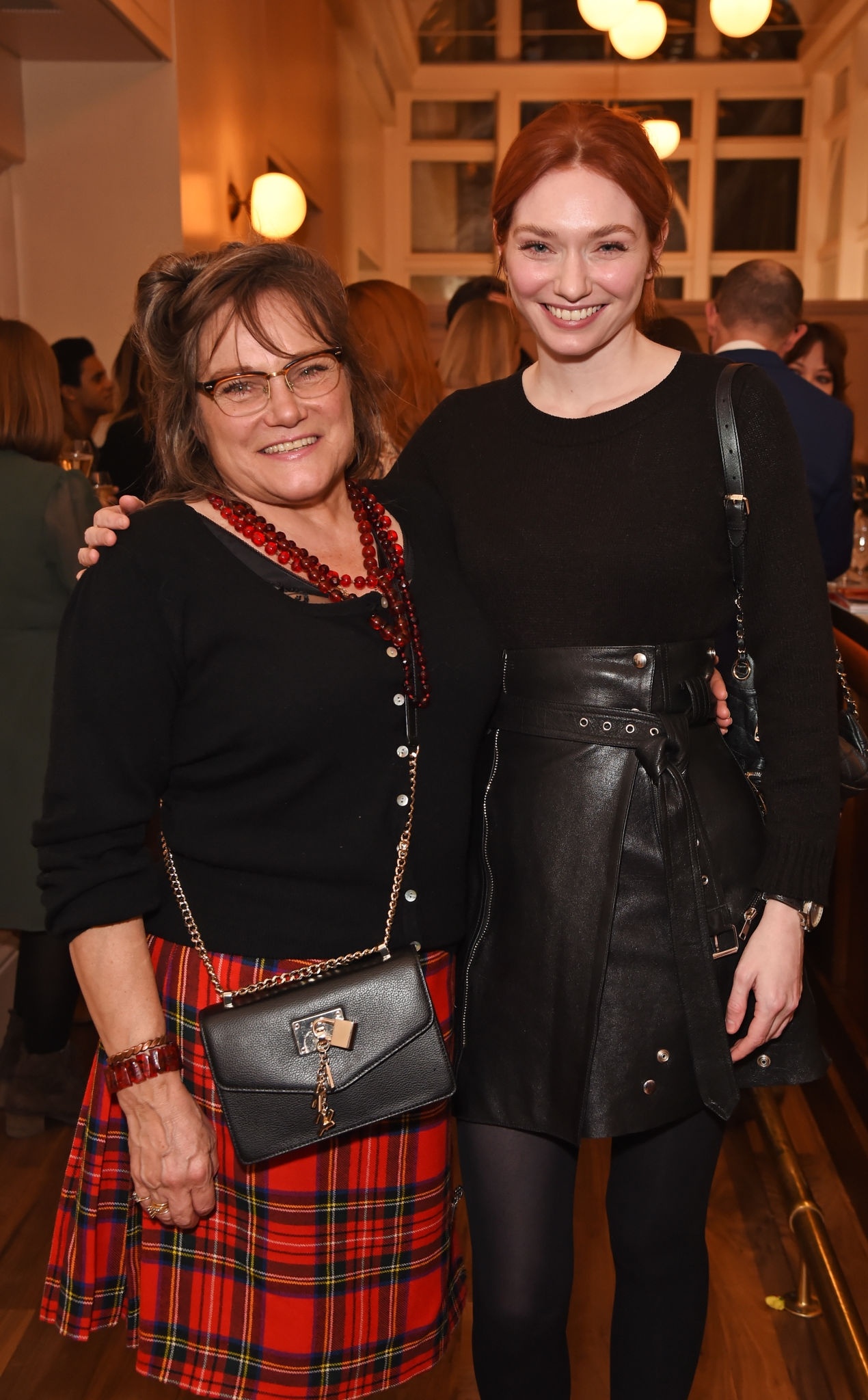 Eleanor Tomlinson attends Press night pre-show reception for ‘La Boheme’