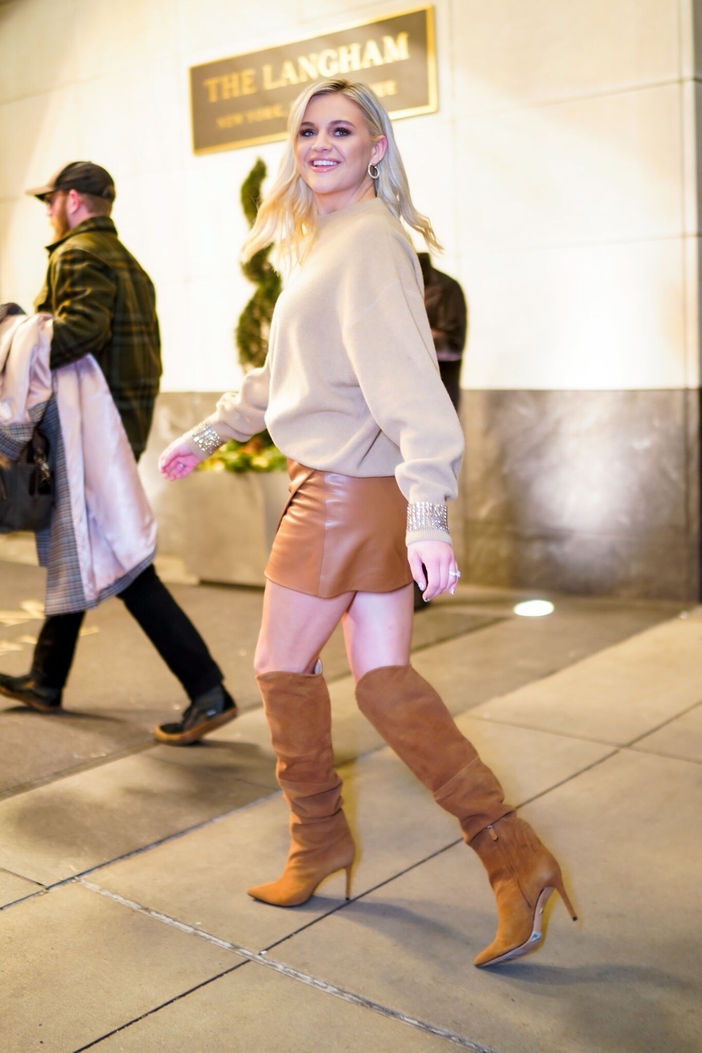 Kelsea Ballerini out in NYC