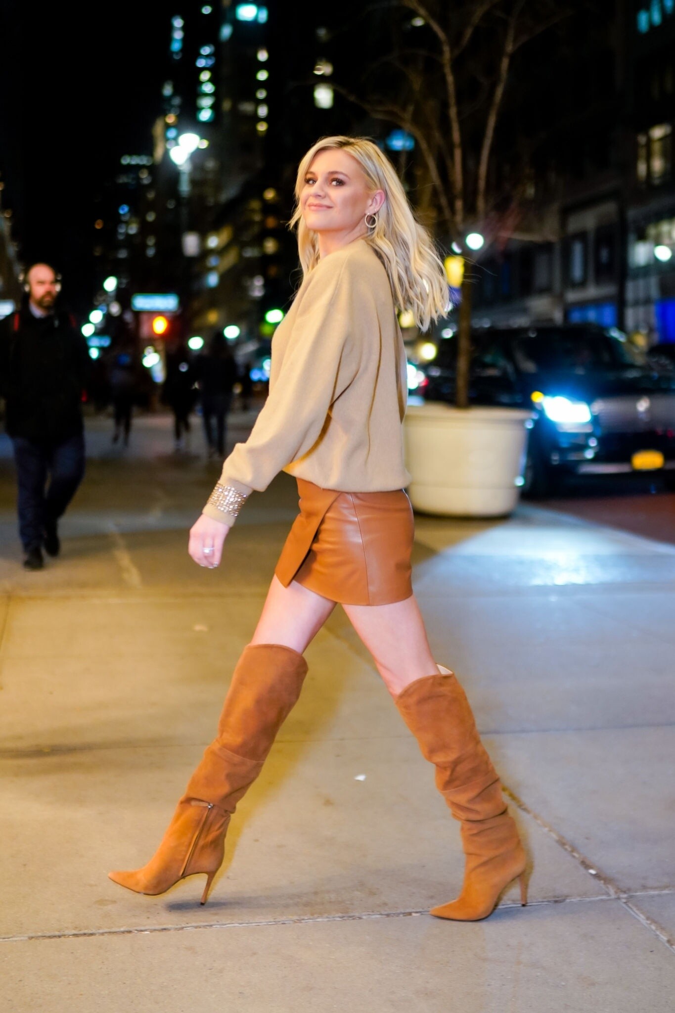 Kelsea Ballerini out in NYC