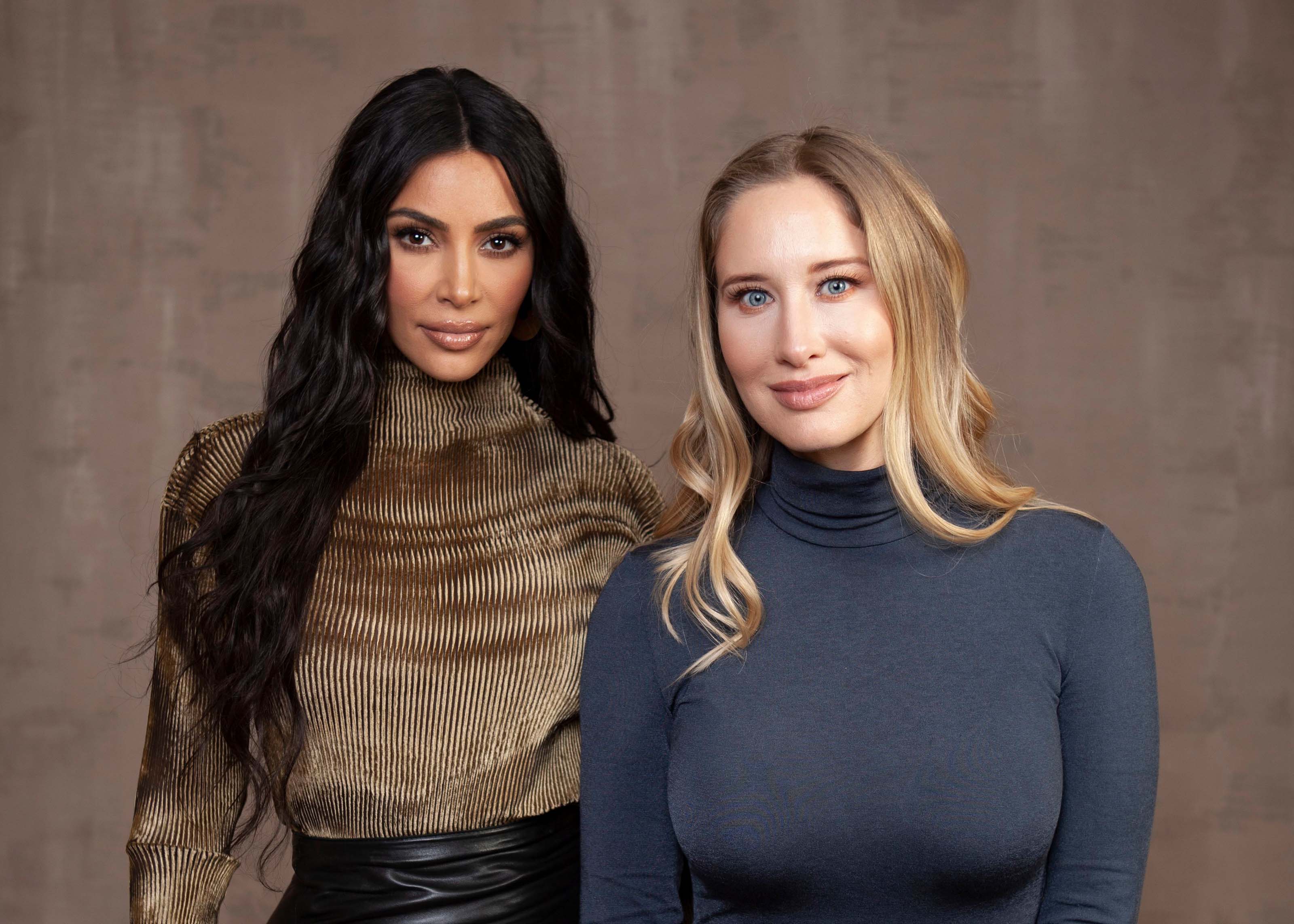 Kim Kardashian portrait at the 2020 Winter TCA