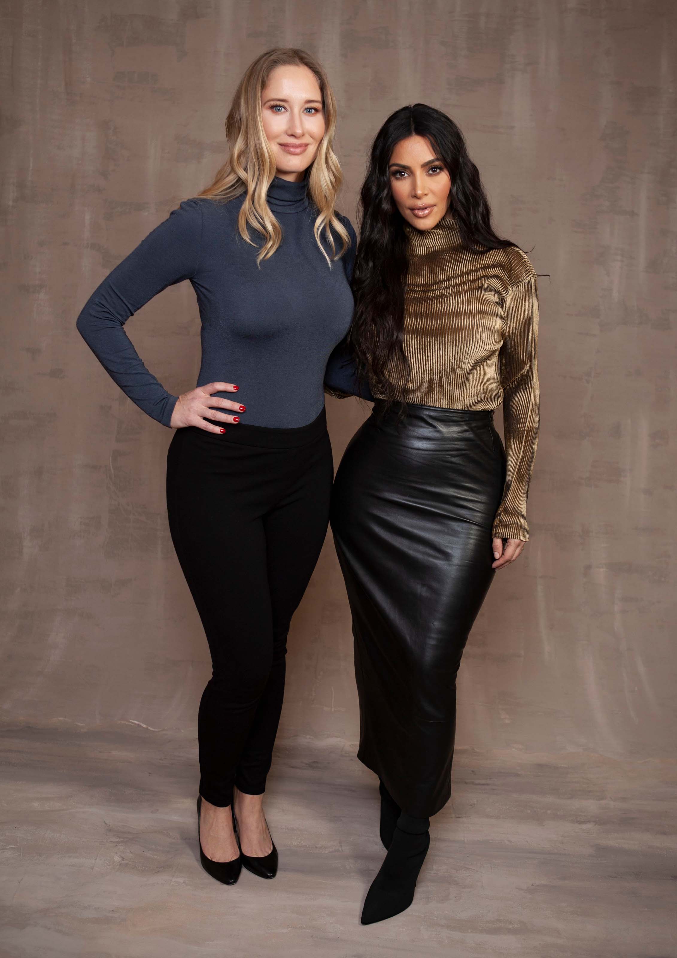 Kim Kardashian portrait at the 2020 Winter TCA