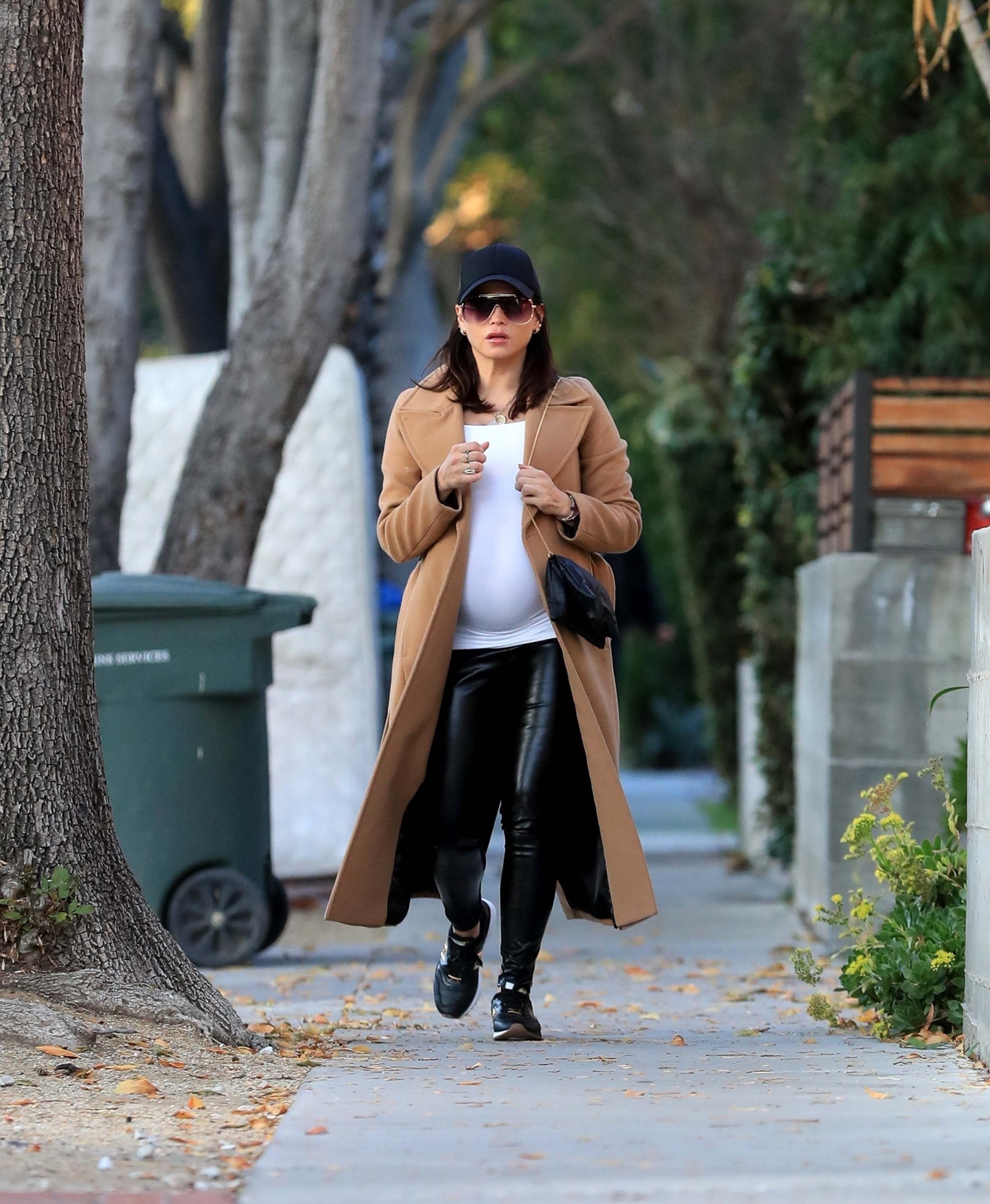 Jenna Dewan out in Studio City