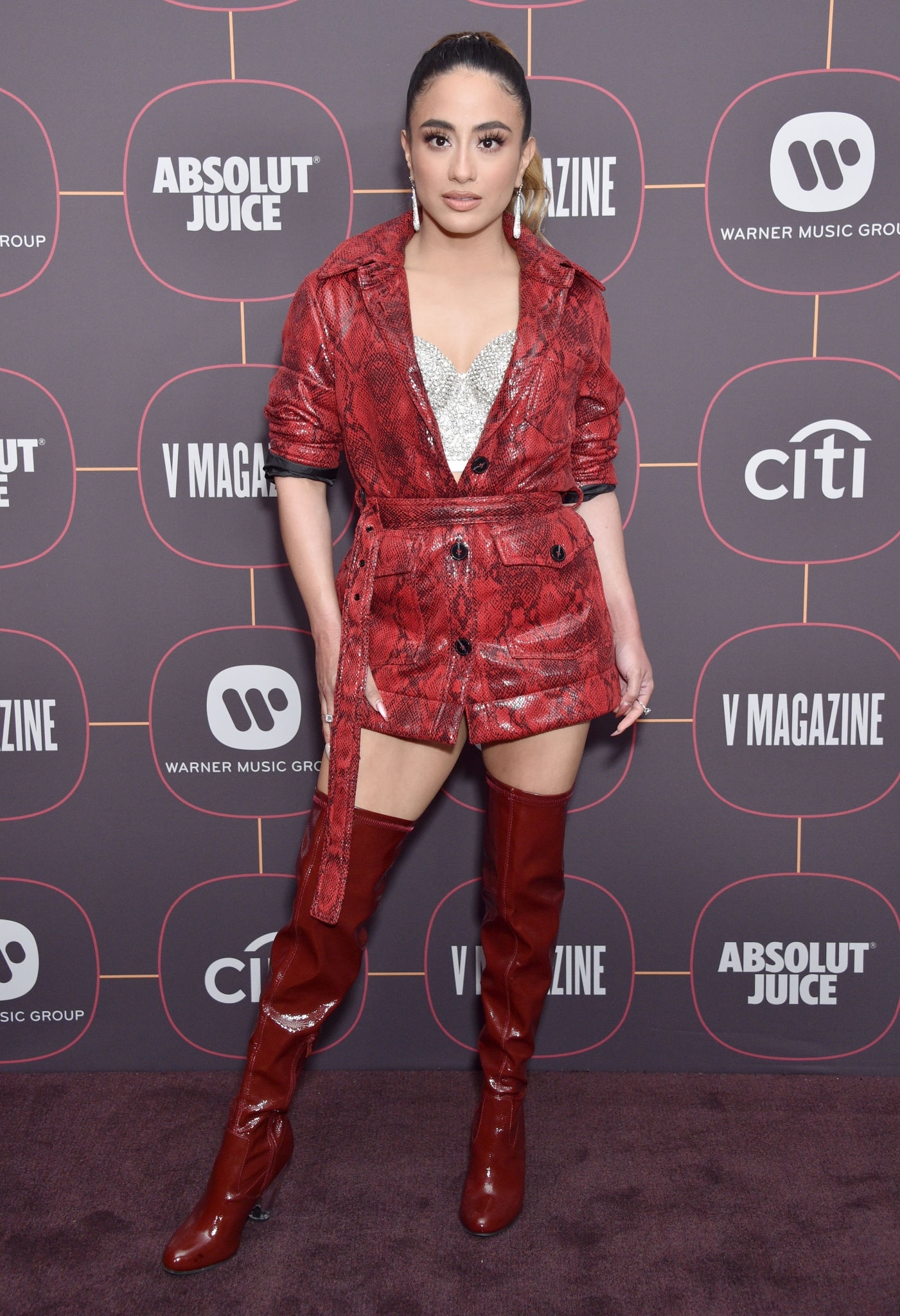 Ally Brooke attends Warner Music Group Pre-Grammy Party