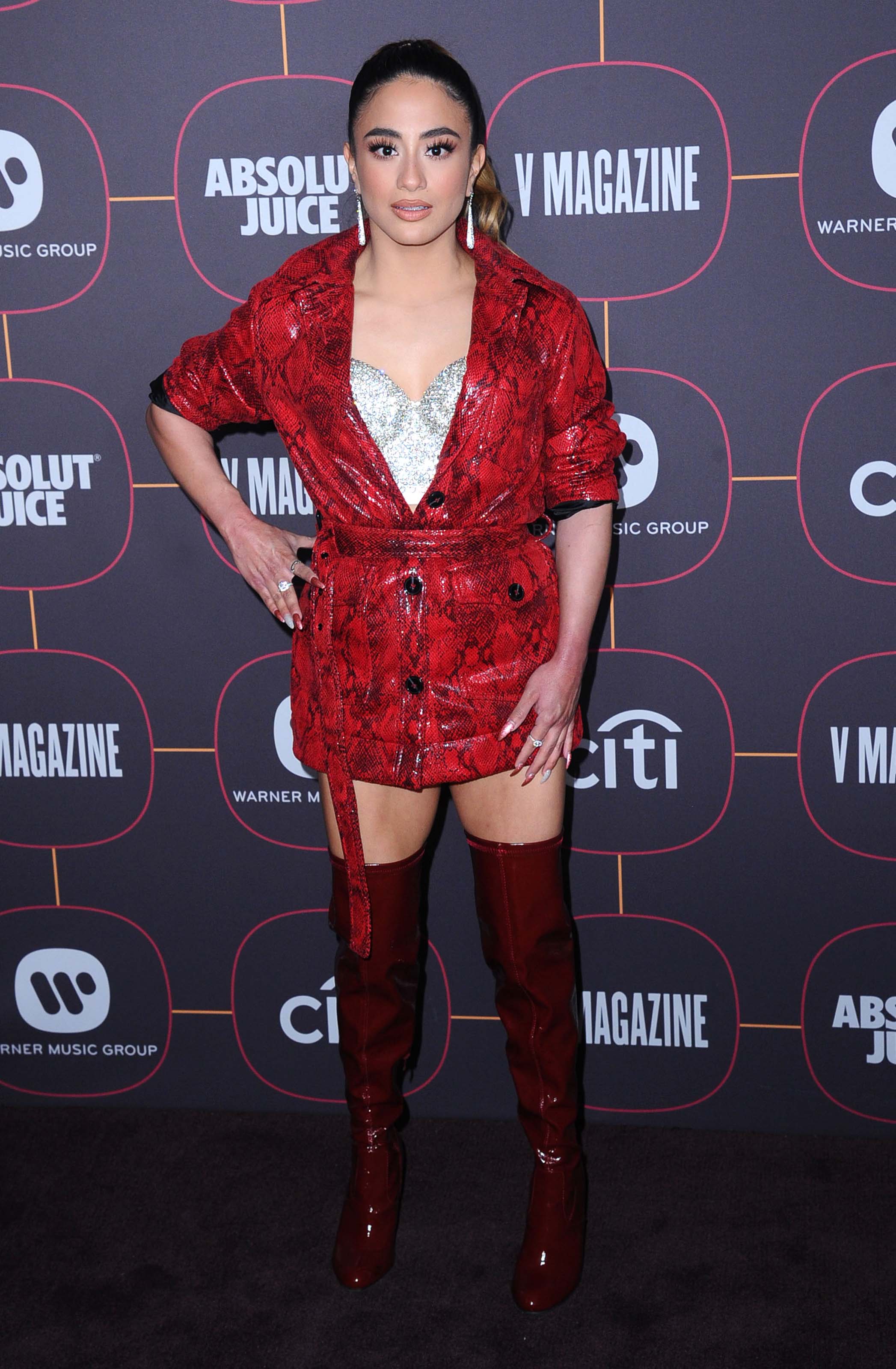 Ally Brooke attends Warner Music Group Pre-Grammy Party