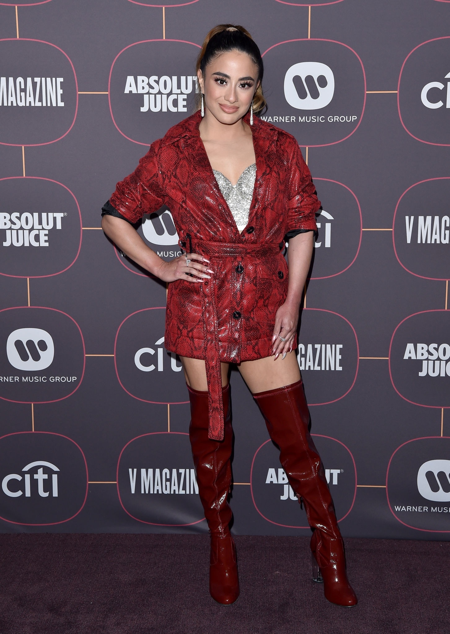 Ally Brooke attends Warner Music Group Pre-Grammy Party