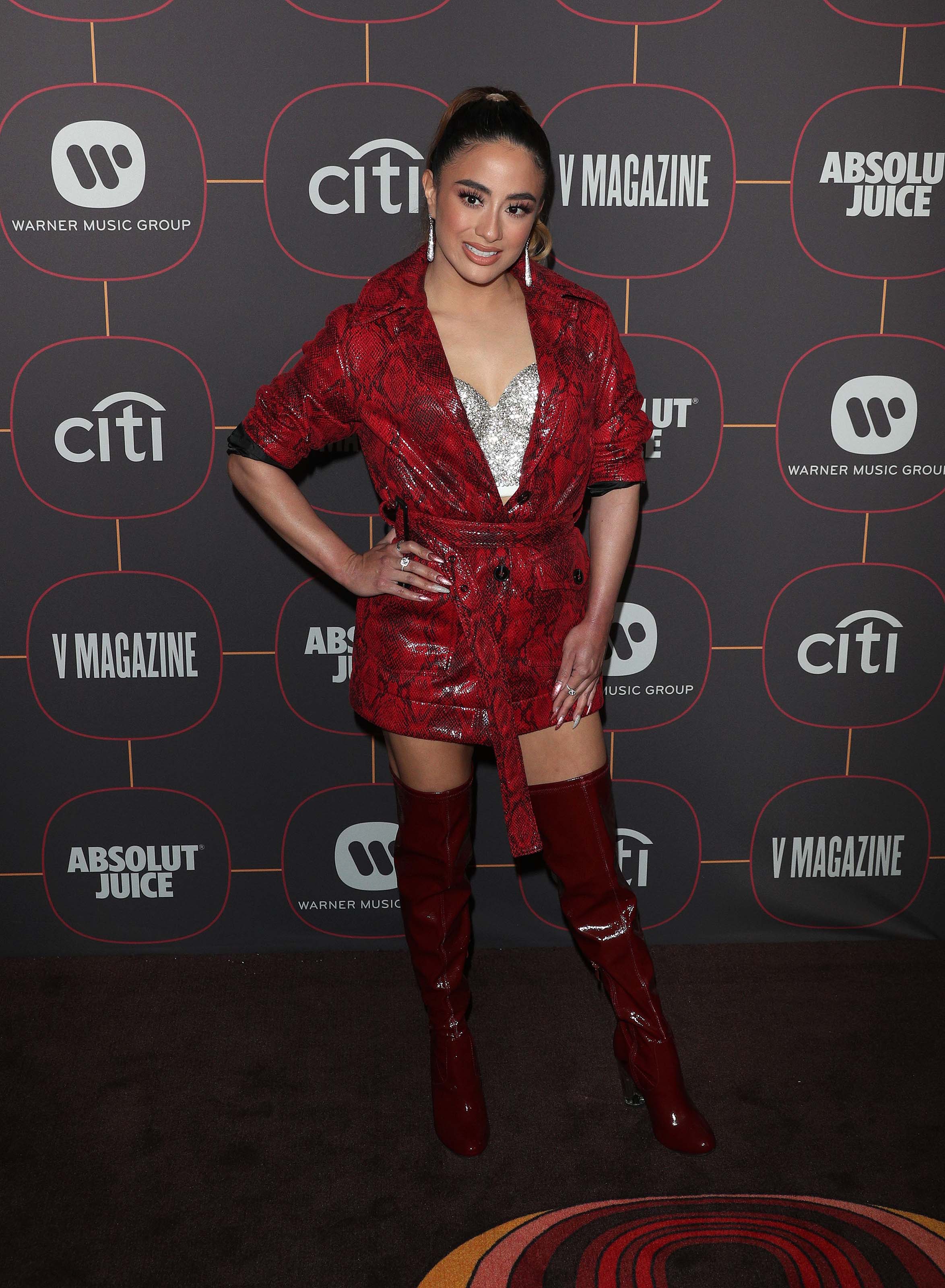 Ally Brooke attends Warner Music Group Pre-Grammy Party