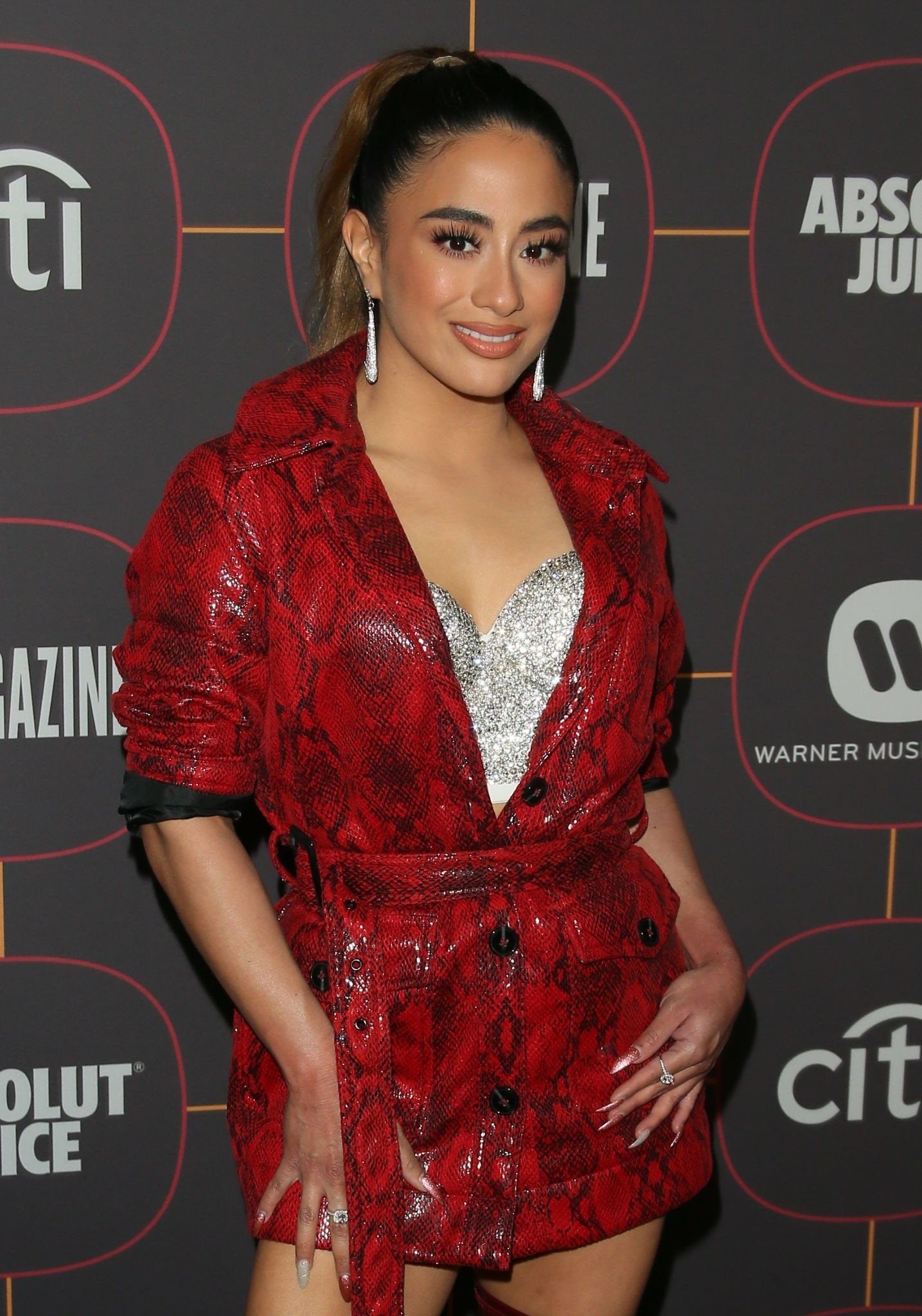 Ally Brooke attends Warner Music Group Pre-Grammy Party