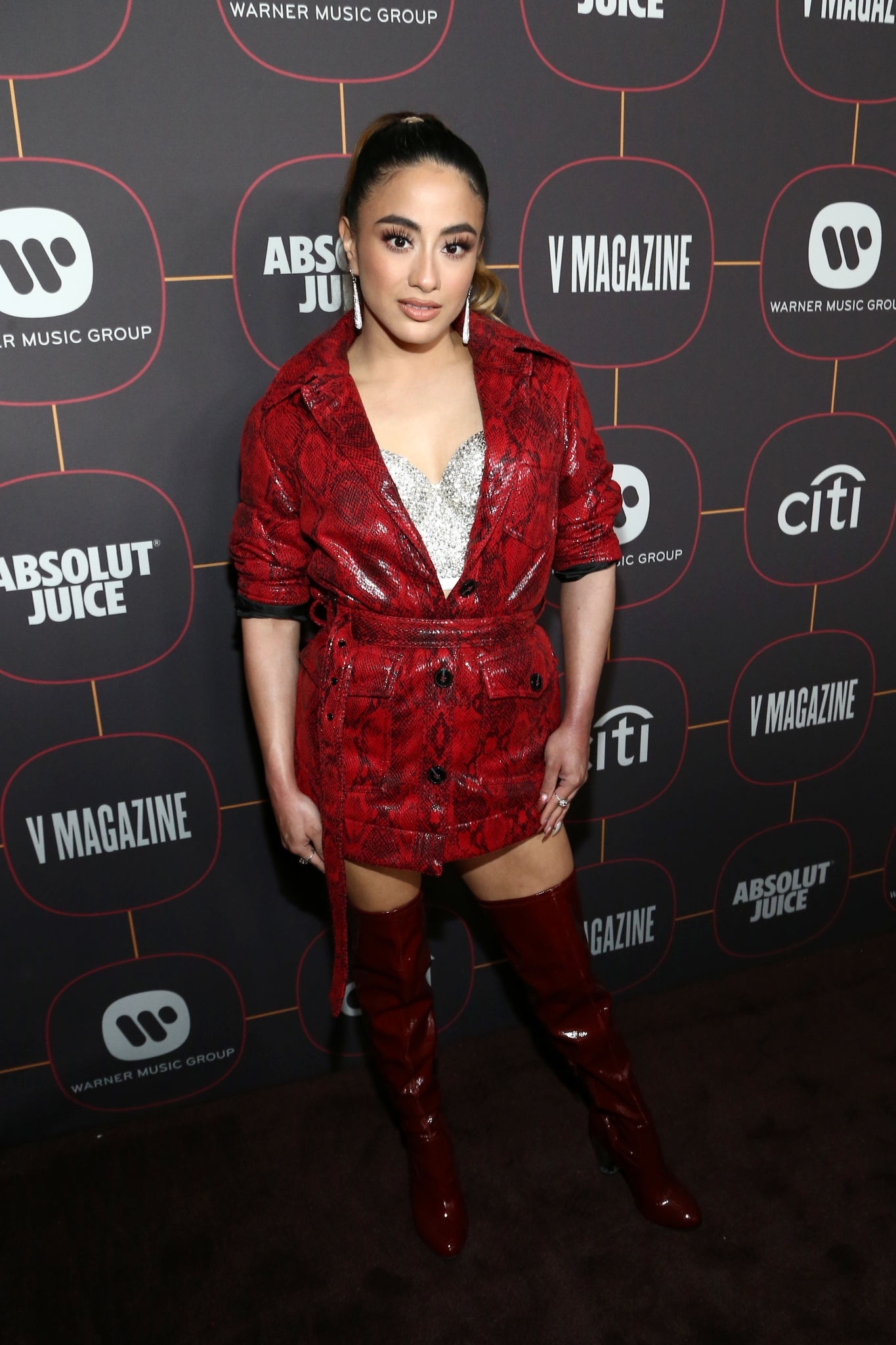 Ally Brooke attends Warner Music Group Pre-Grammy Party