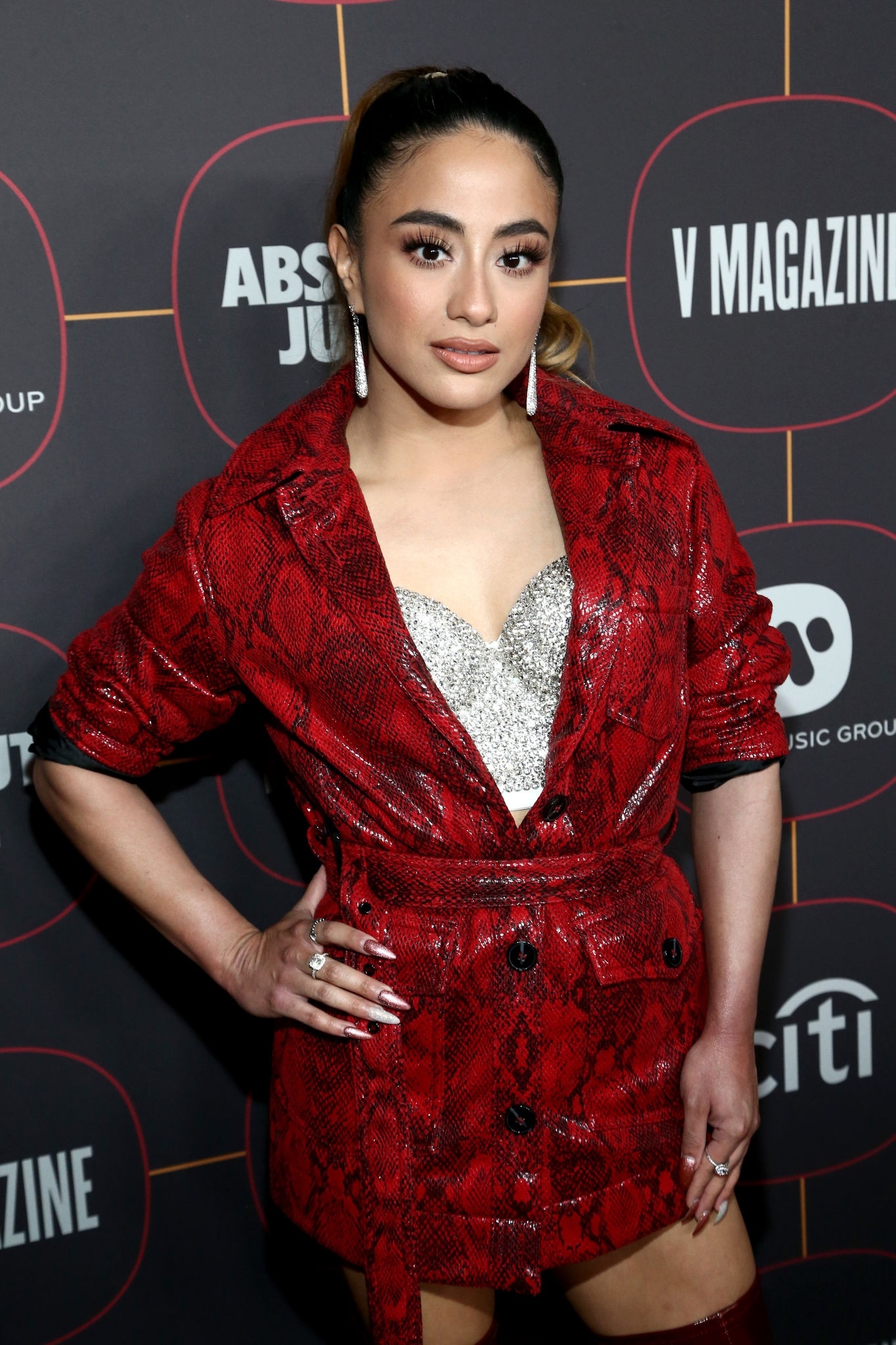 Ally Brooke attends Warner Music Group Pre-Grammy Party