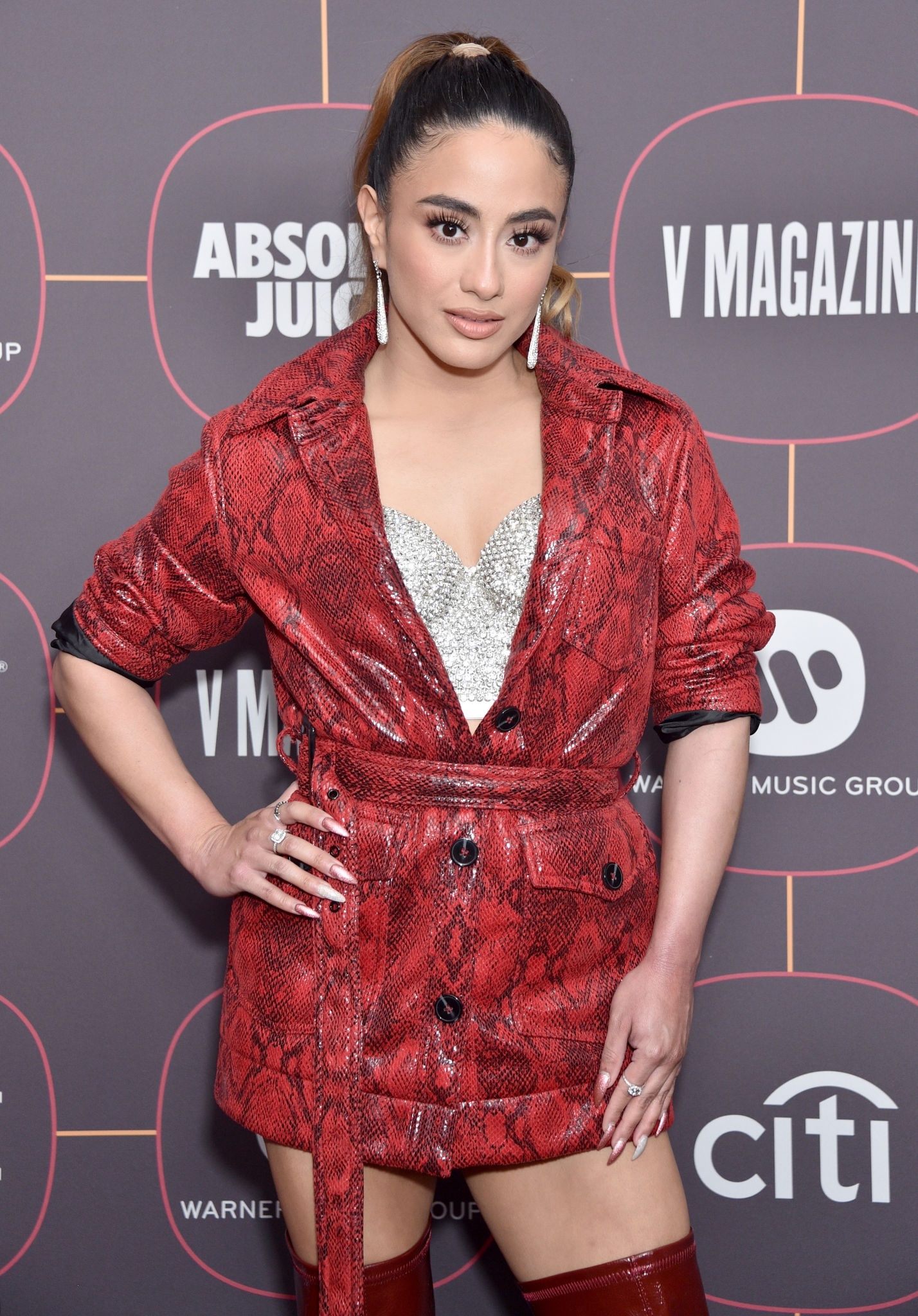 Ally Brooke attends Warner Music Group Pre-Grammy Party