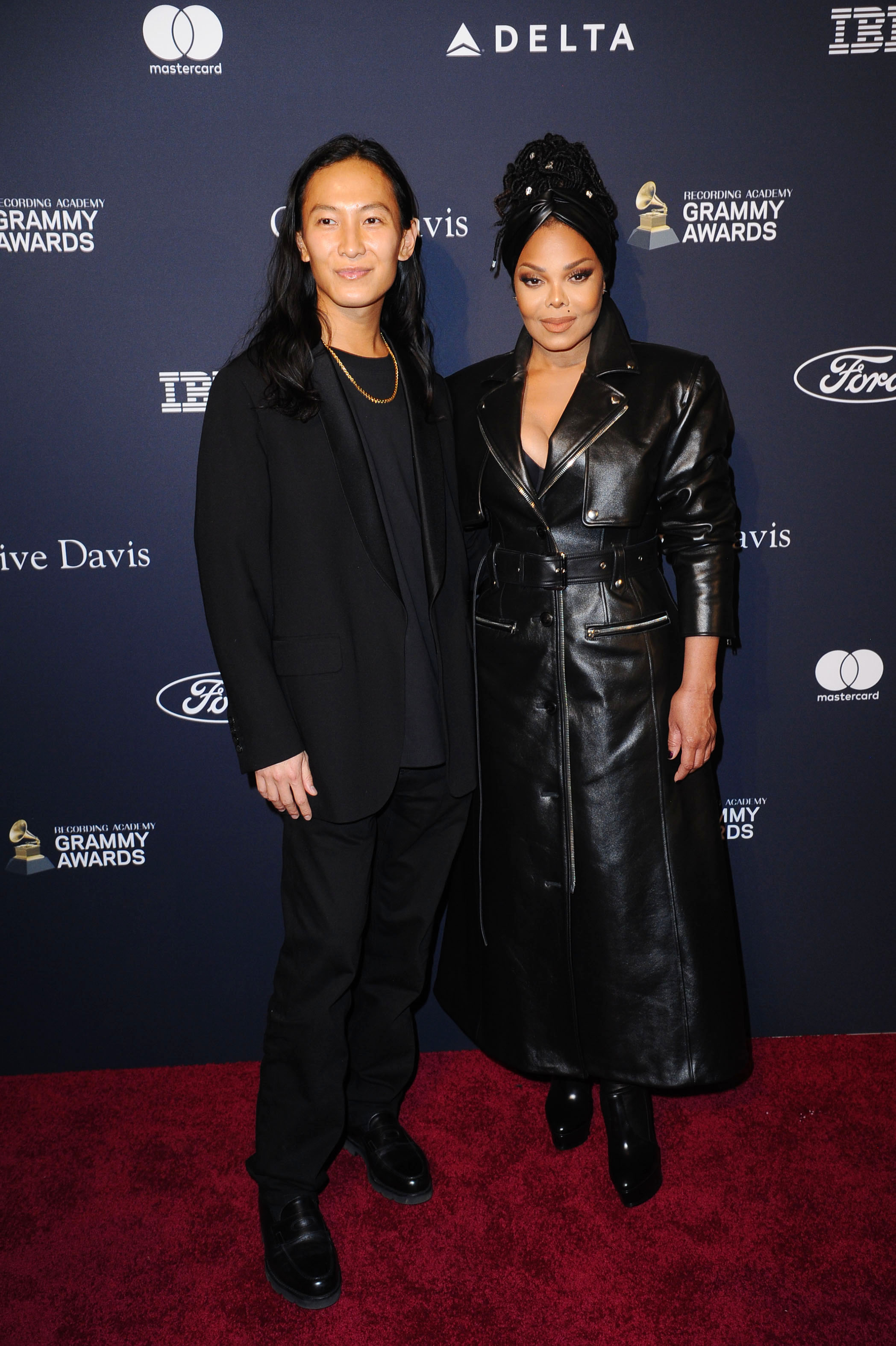 Janet Jackson attends Recording Academy and Clive Davis pre-Grammy gala