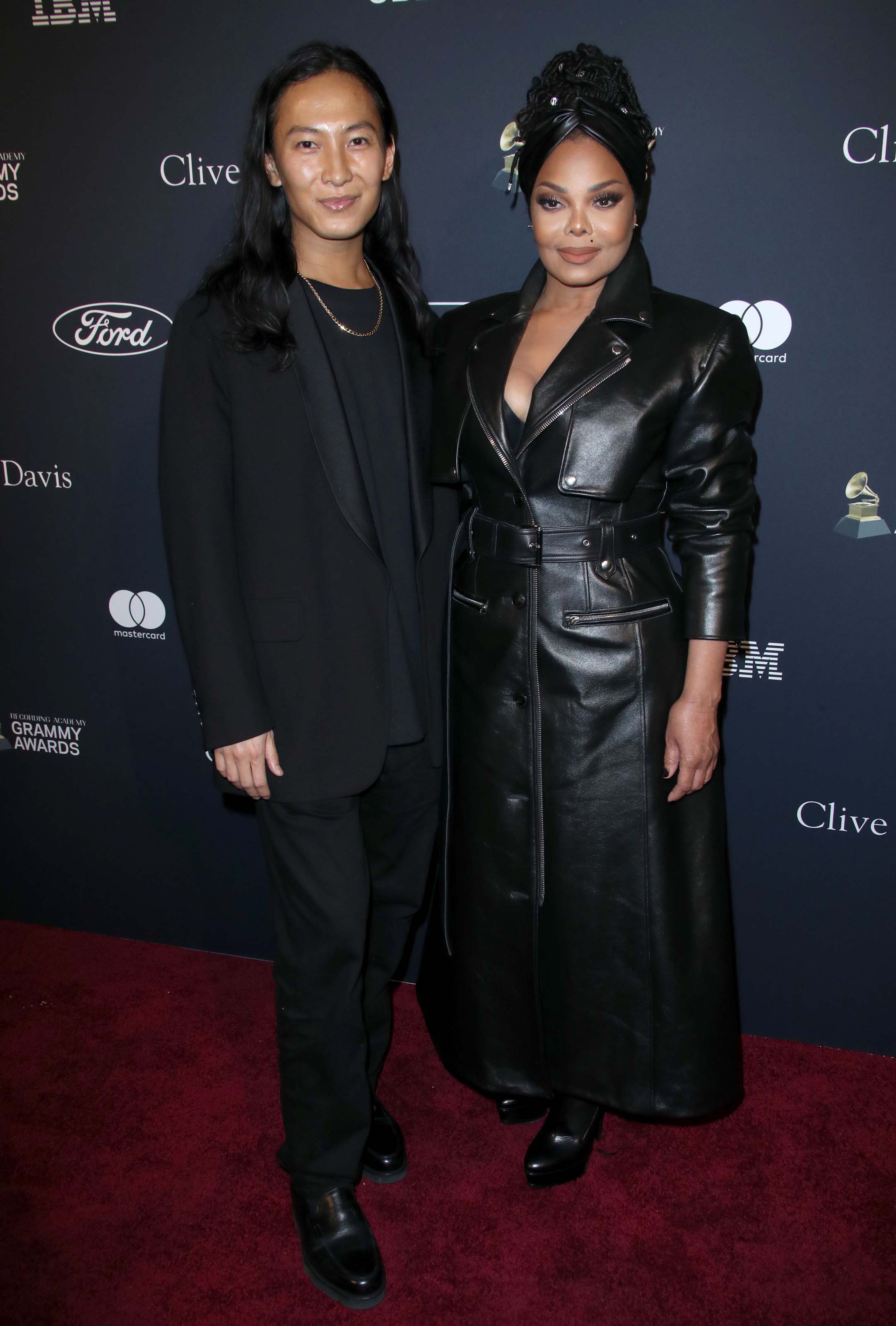 Janet Jackson attends Recording Academy and Clive Davis pre-Grammy gala