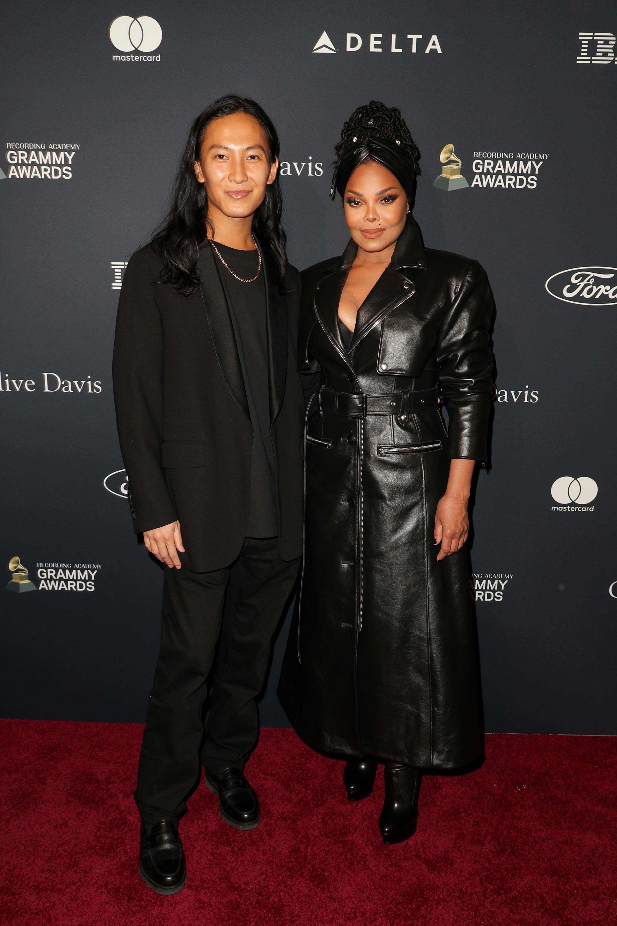 Janet Jackson attends Recording Academy and Clive Davis pre-Grammy gala