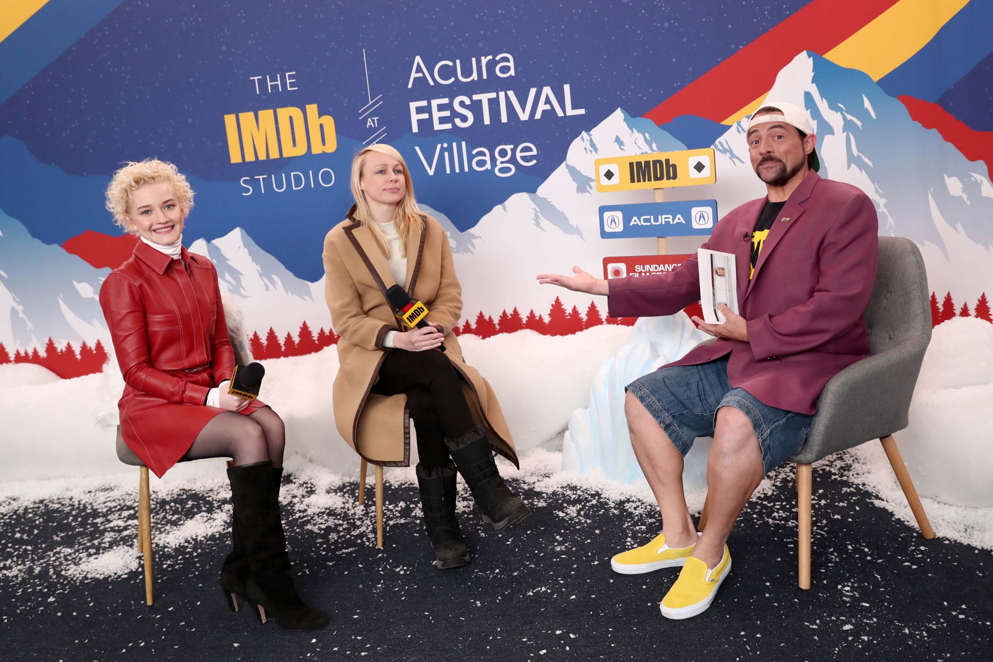 Julia Garner attends the IMDb Studio