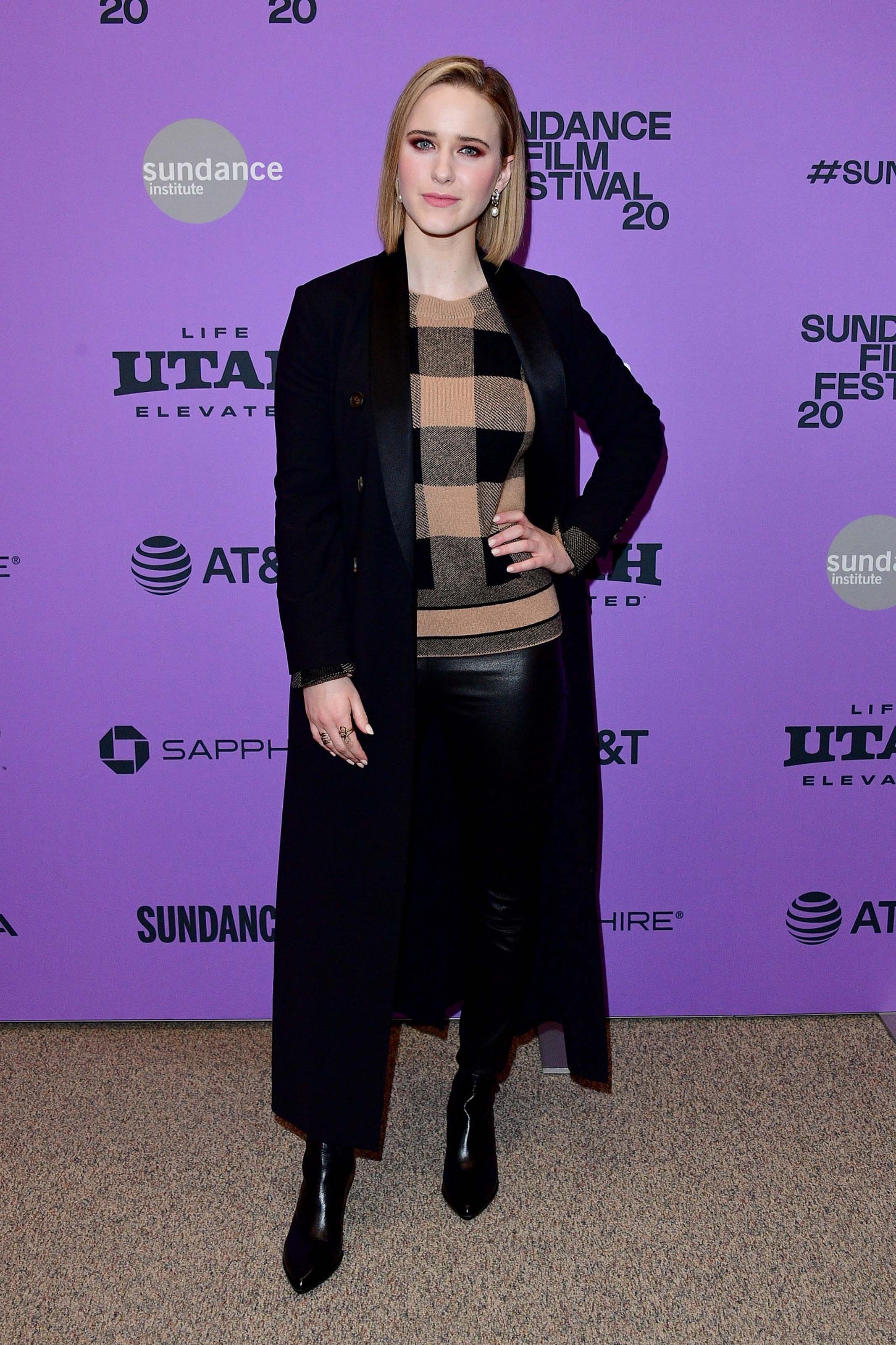 Rachel Brosnahan attends Ironbark premiere