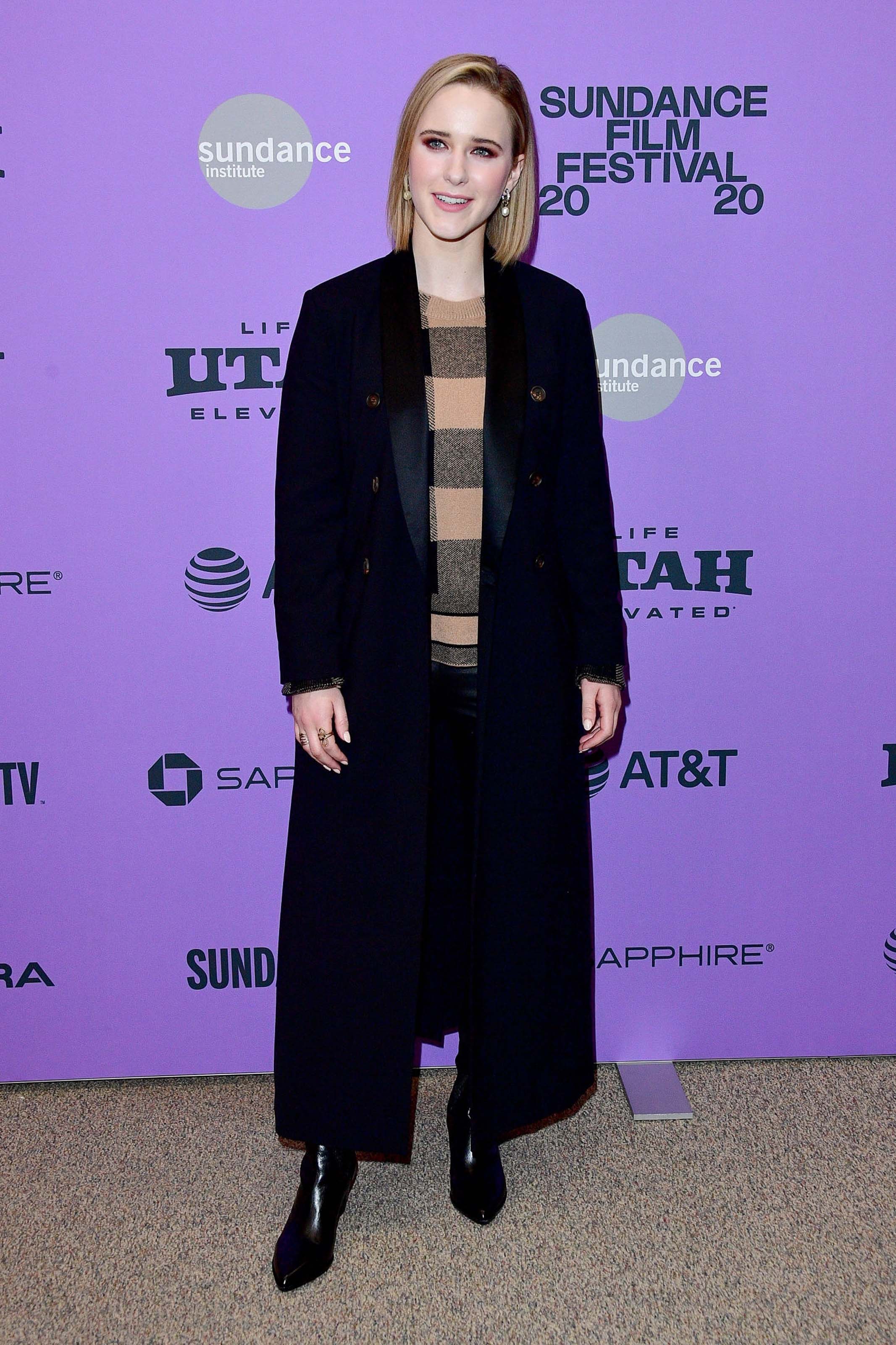 Rachel Brosnahan attends Ironbark premiere