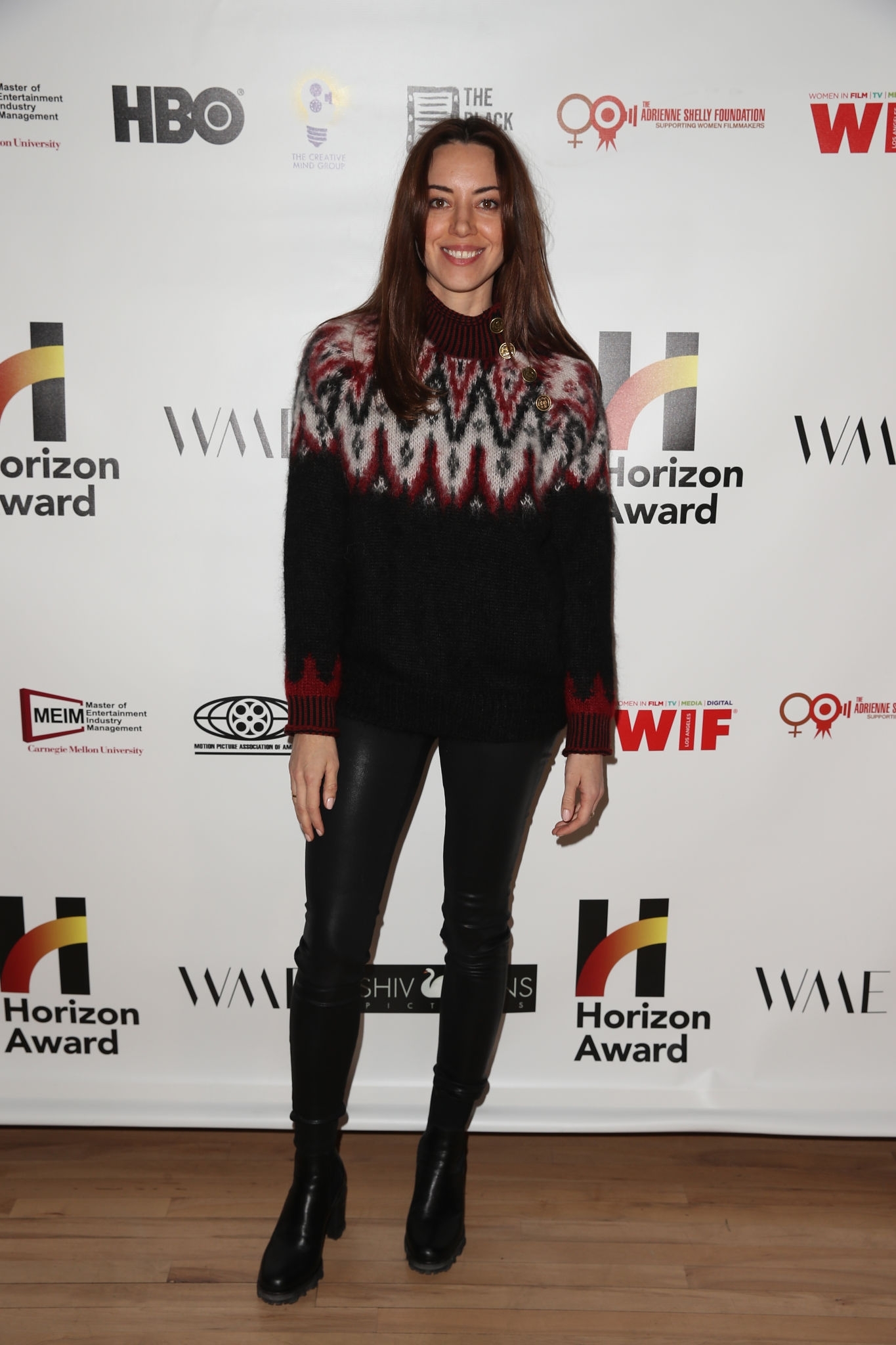 Aubrey Plaza attends 6th Annual Horizon Award