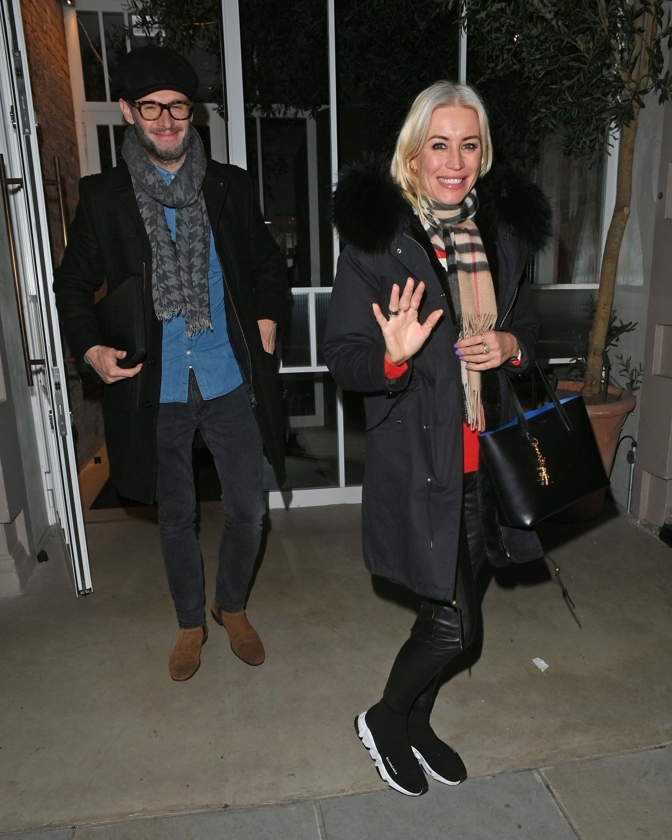 Denise Van Outen at Bloomsbury Kitchen