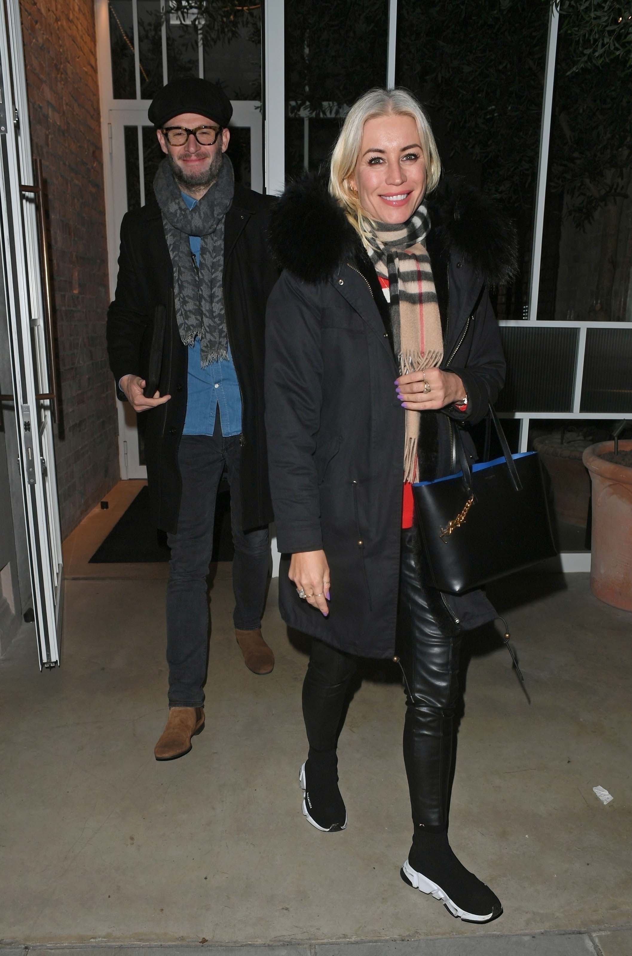 Denise Van Outen at Bloomsbury Kitchen