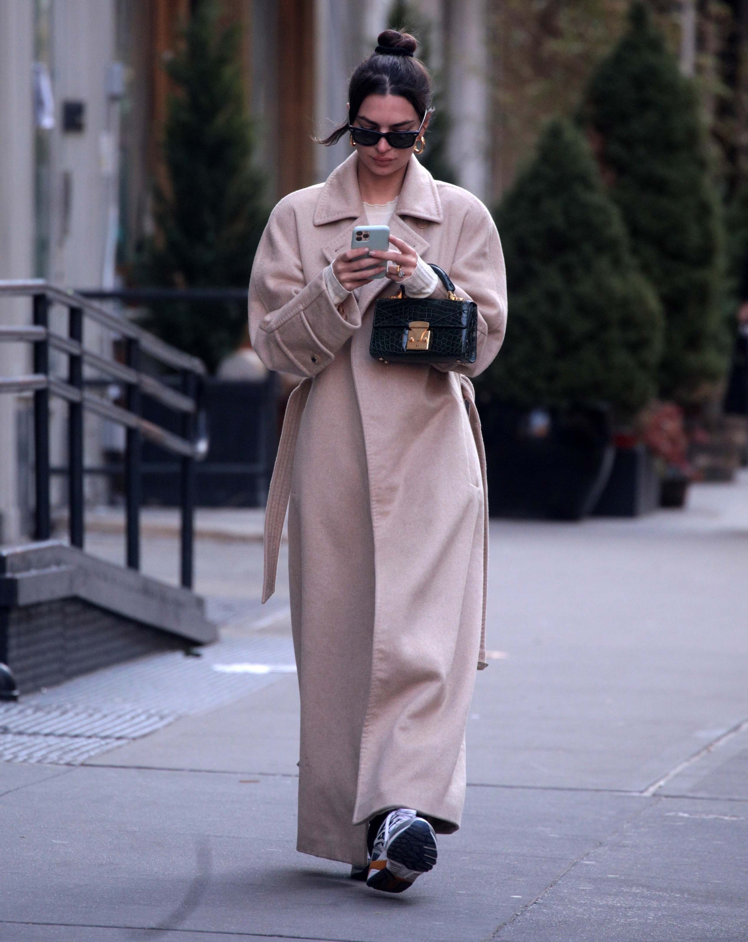 Emily Ratajkowski out in New York